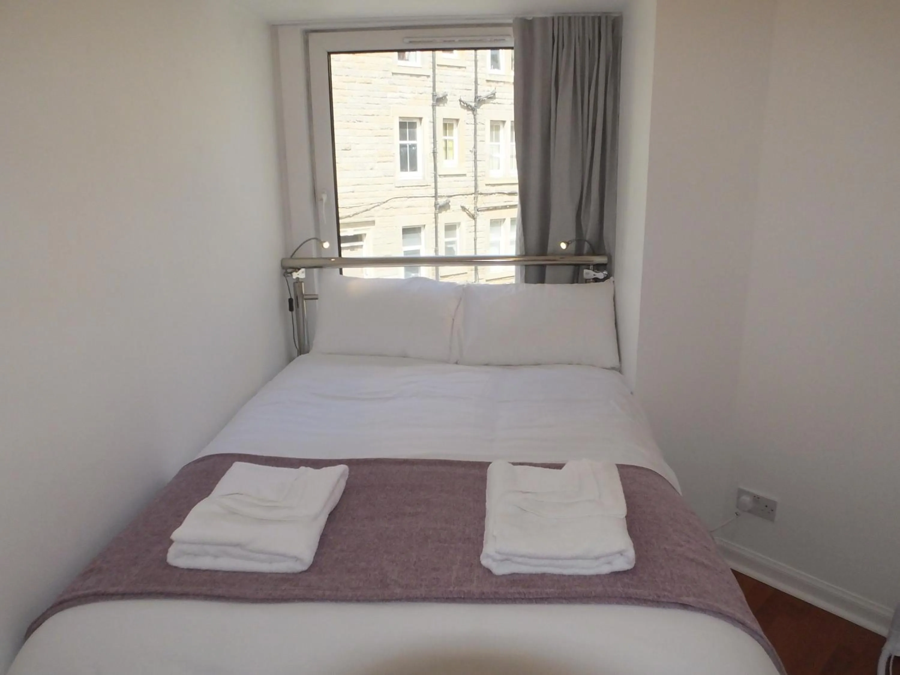 Bedroom, Bed in Lochrin Apartments by Edinburgh City Apartments