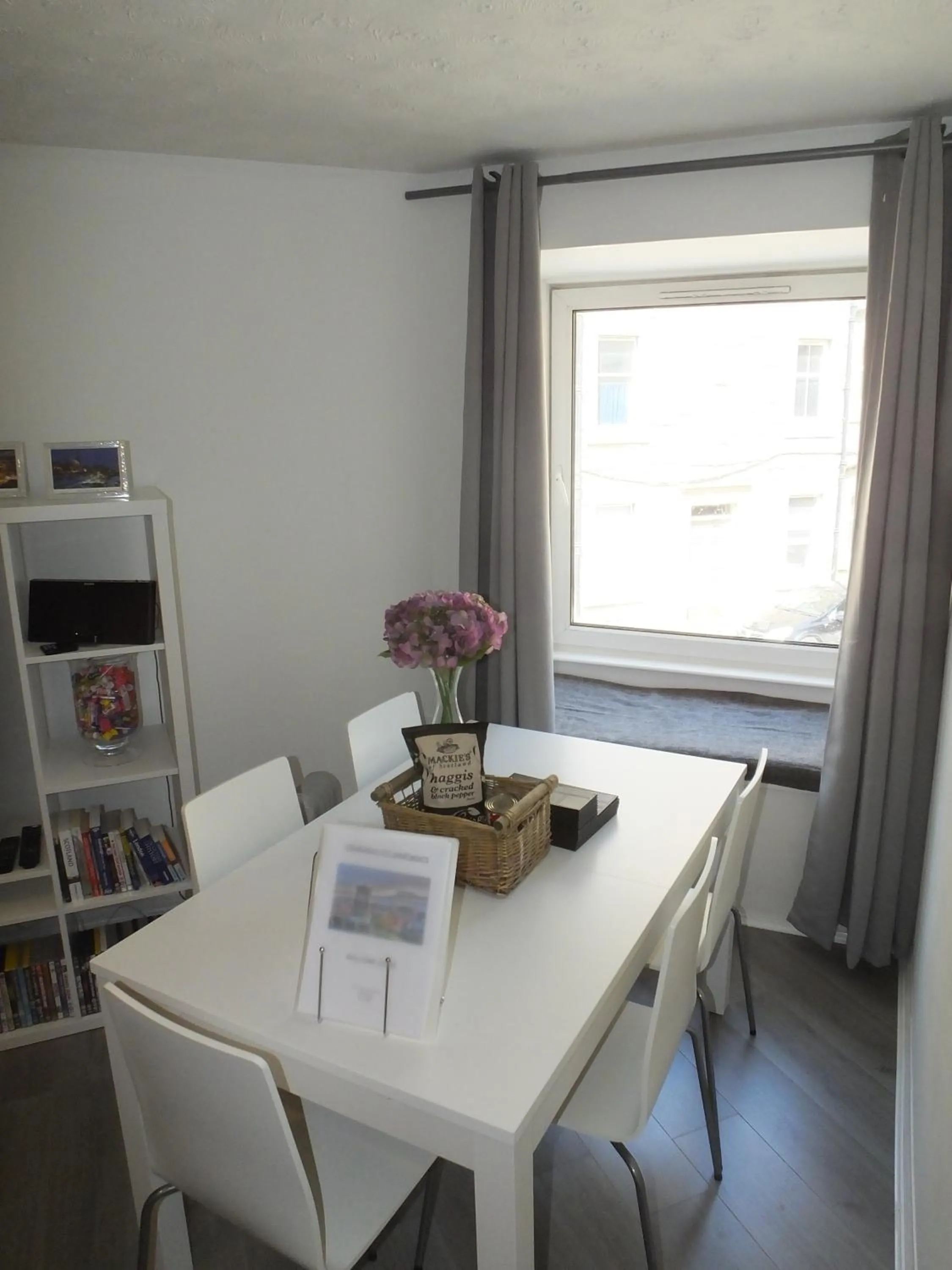 Dining area in Lochrin Apartments by Edinburgh City Apartments