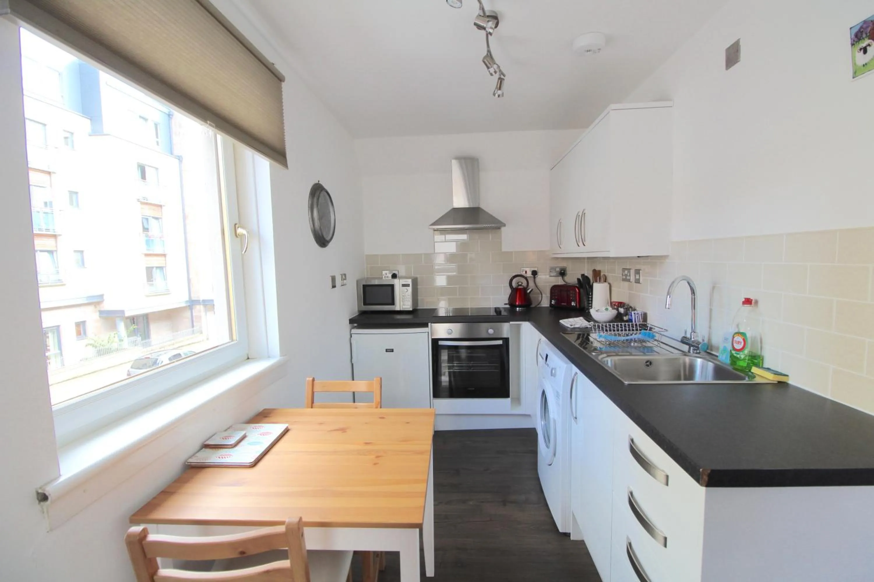Kitchen or kitchenette in Lochrin Apartments by Edinburgh City Apartments