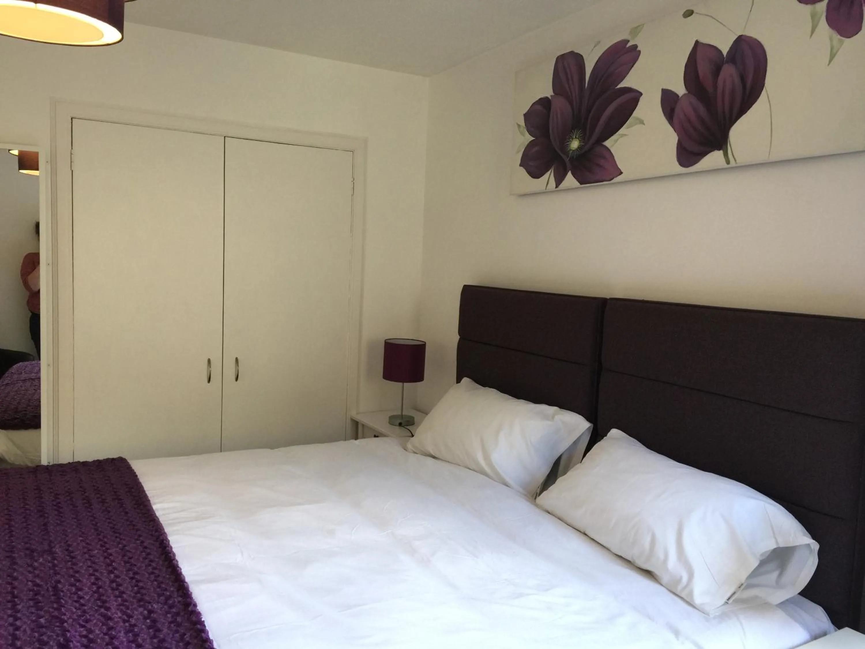 Bed in Lochrin Apartments by Edinburgh City Apartments