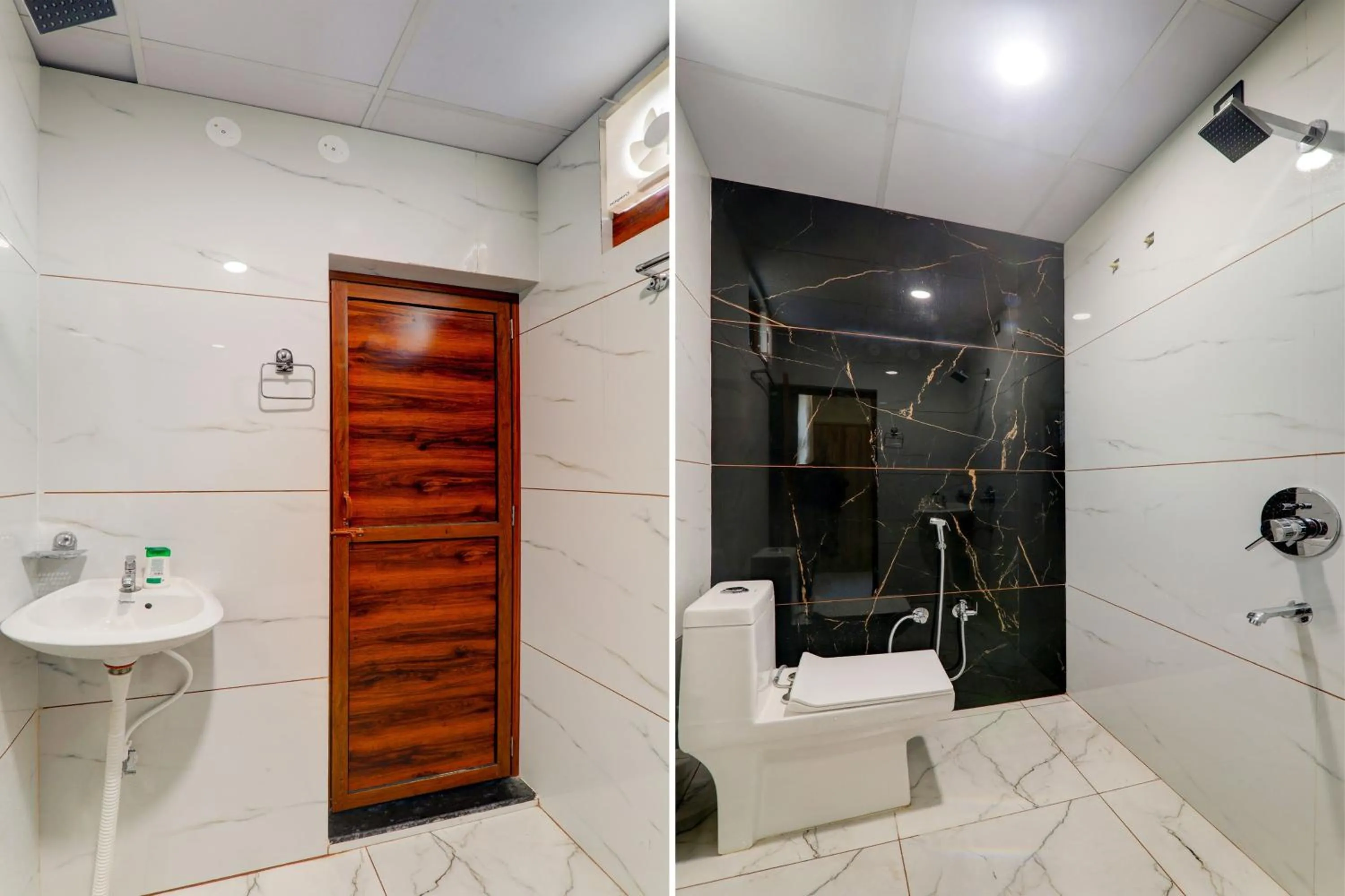 Bathroom in Super Hotel O Manyam Palace