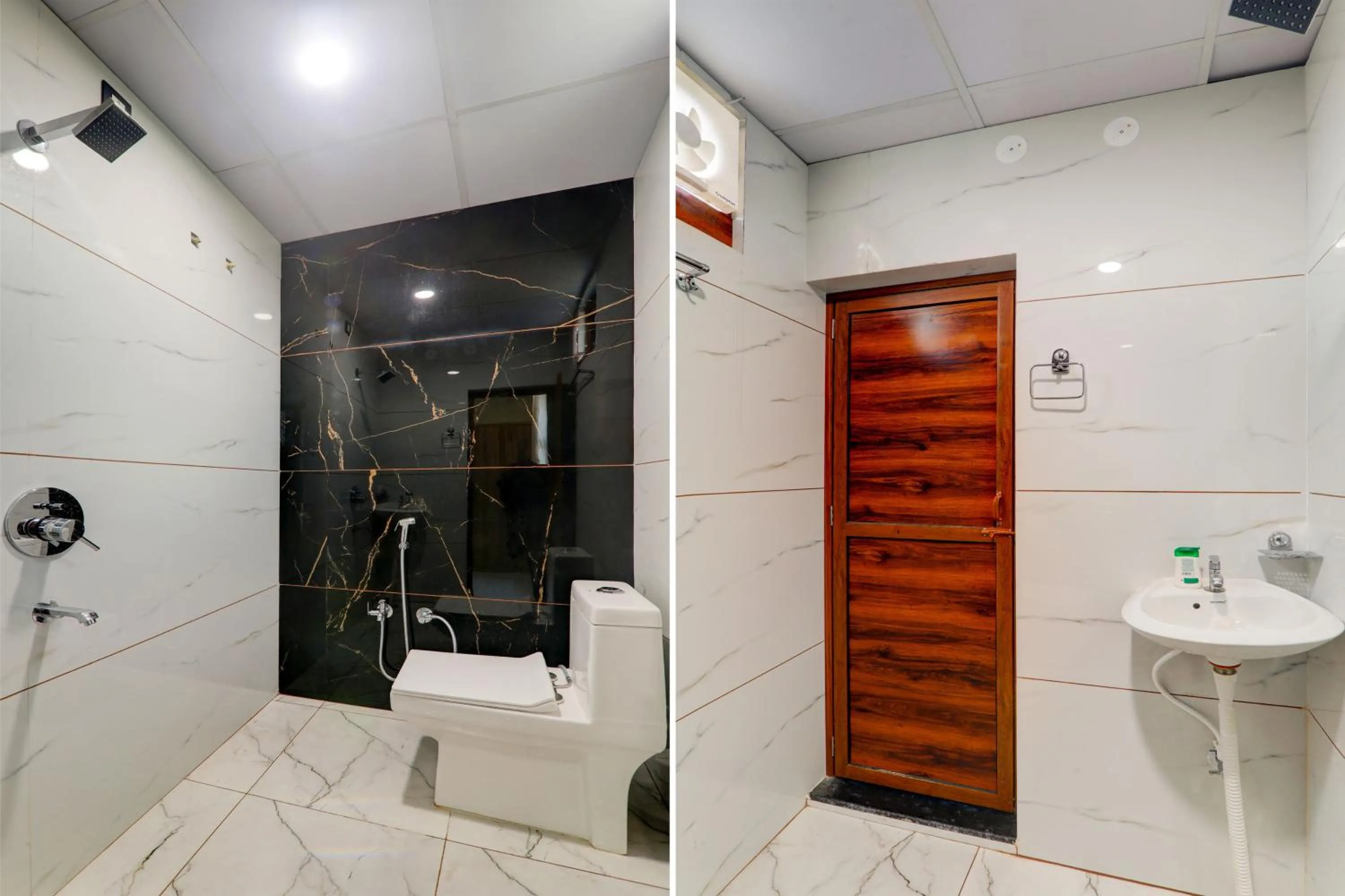 Bathroom in Super Hotel O Manyam Palace