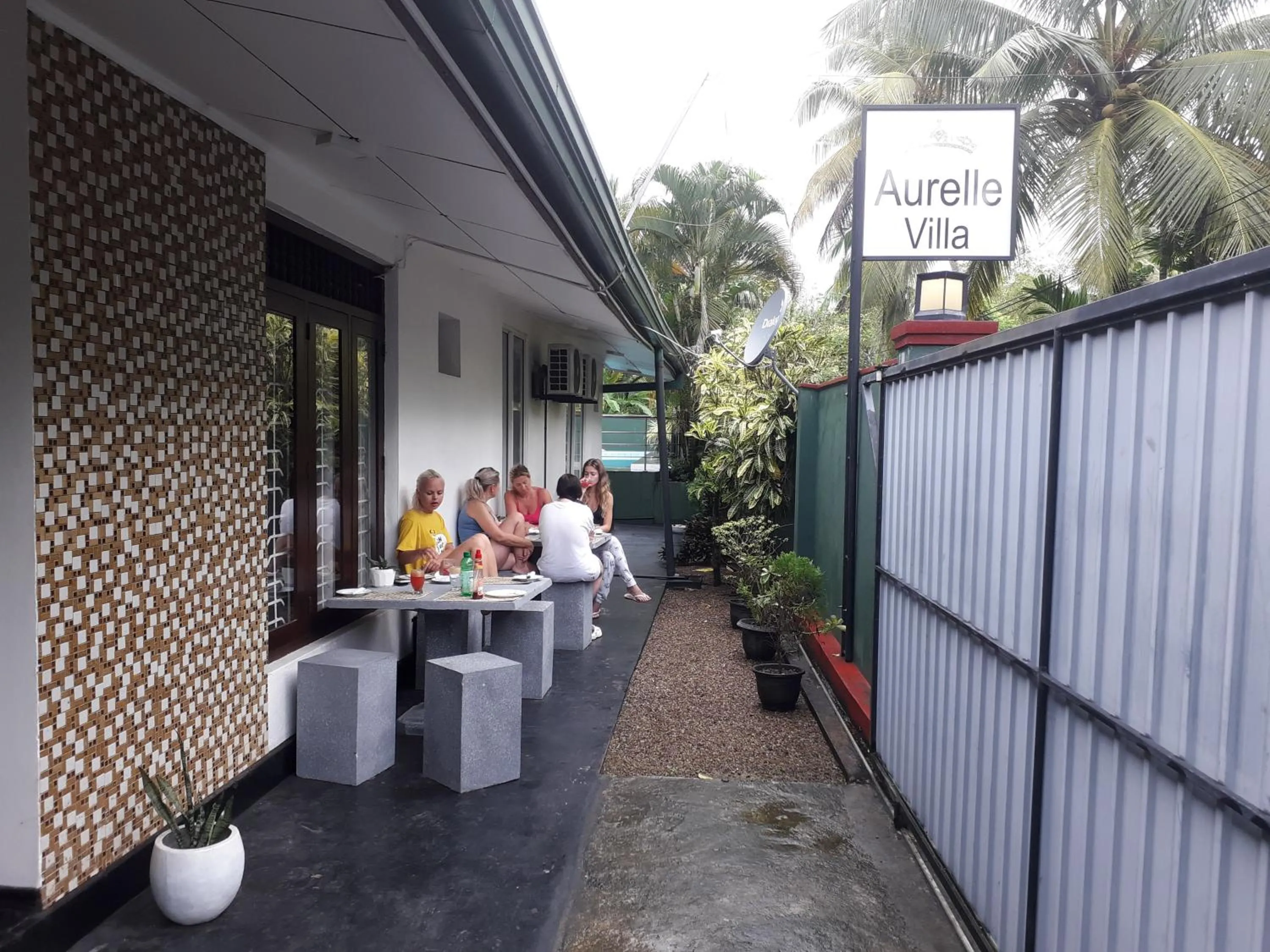 Dining area in Aurelle Villa
