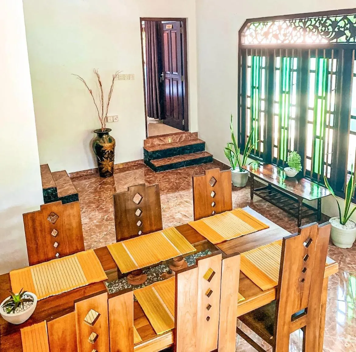 Dining area in Aurelle Villa