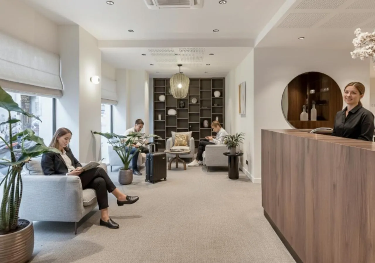Lobby or reception in Le Monsieur By Sweett