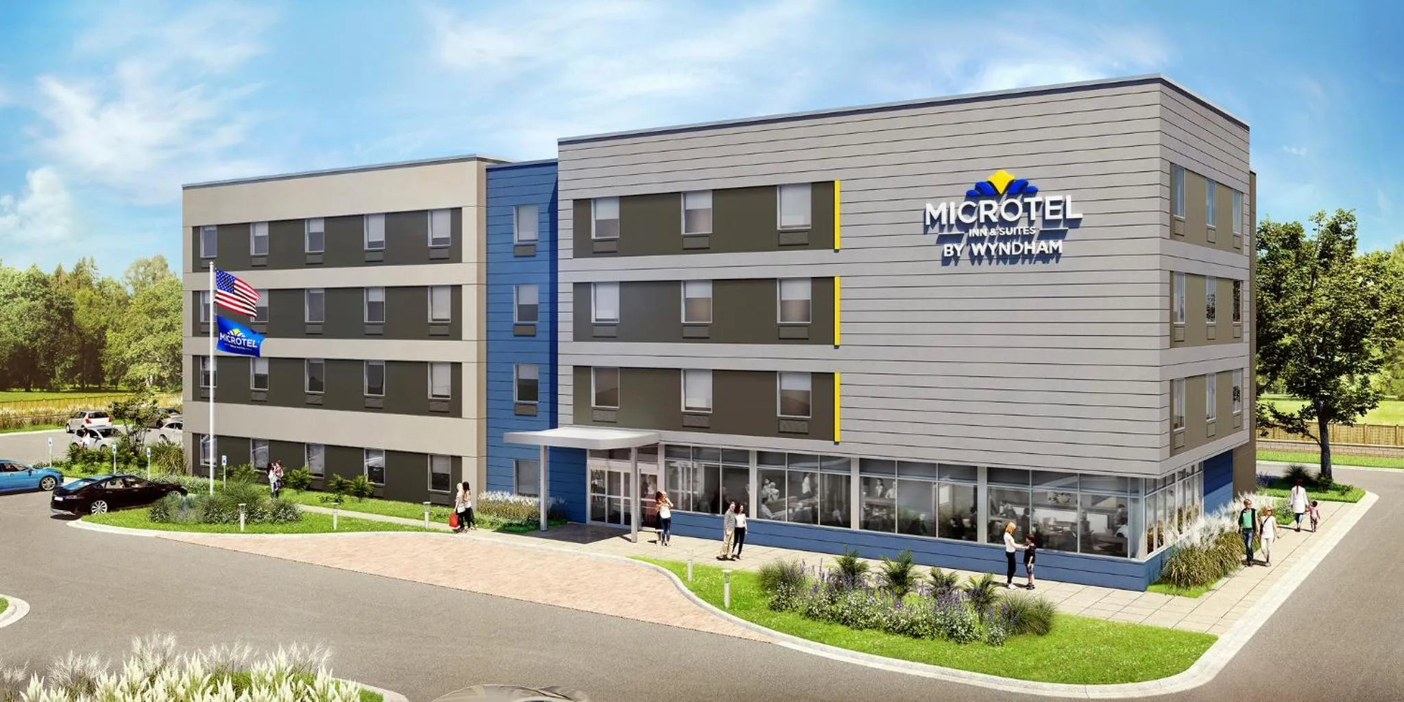 Property building in Microtel Inn & Suites by Wyndham Olive Branch