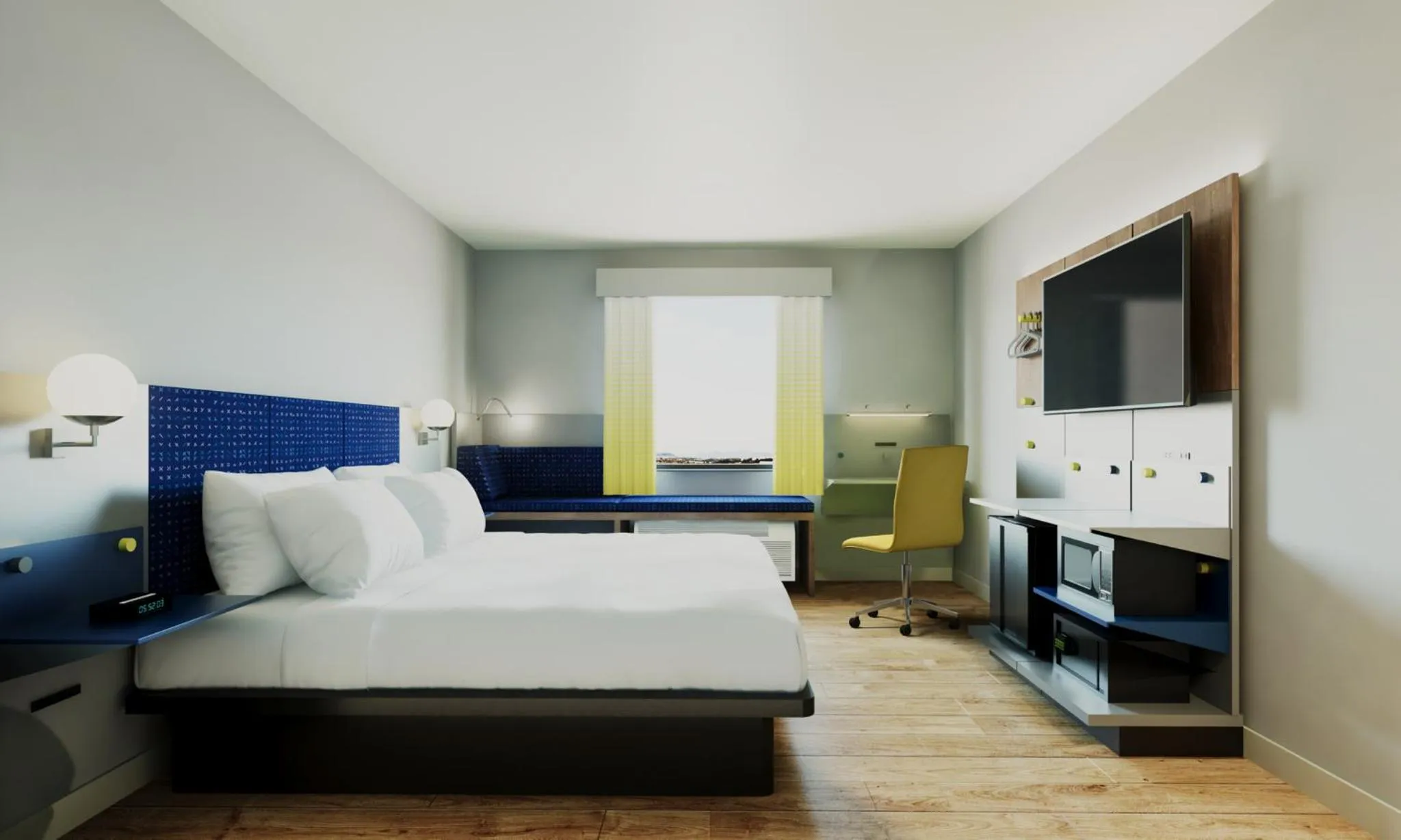 Bedroom, Bed in Microtel Inn & Suites by Wyndham Olive Branch