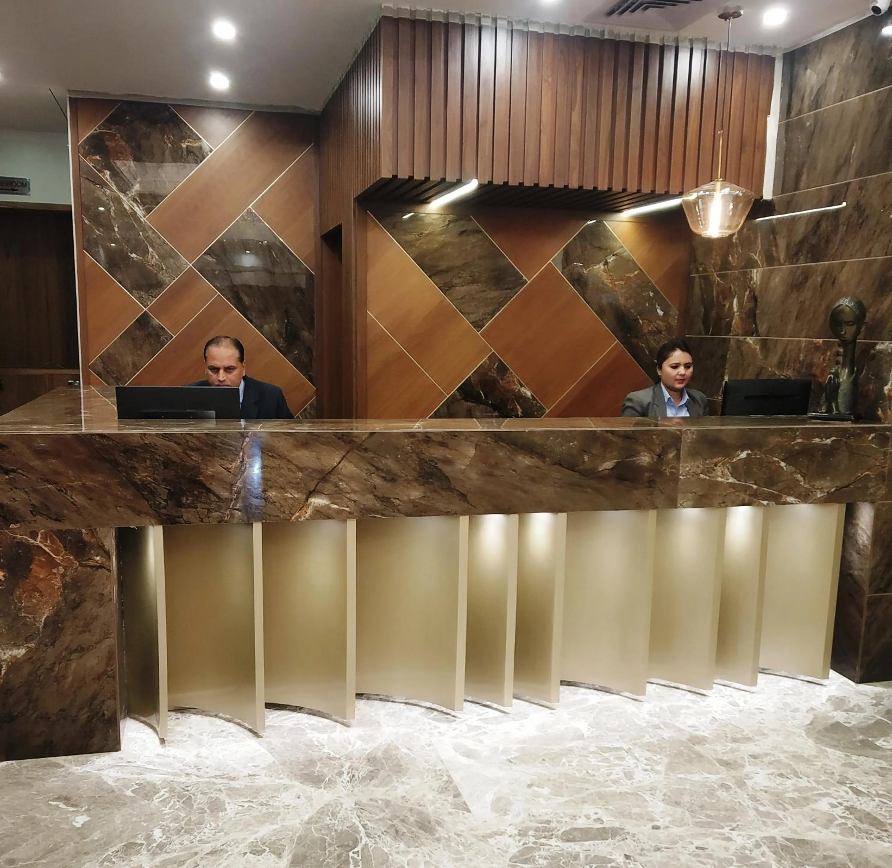 Lobby or reception in Hotel Shagun Chandigarh Zirakpur