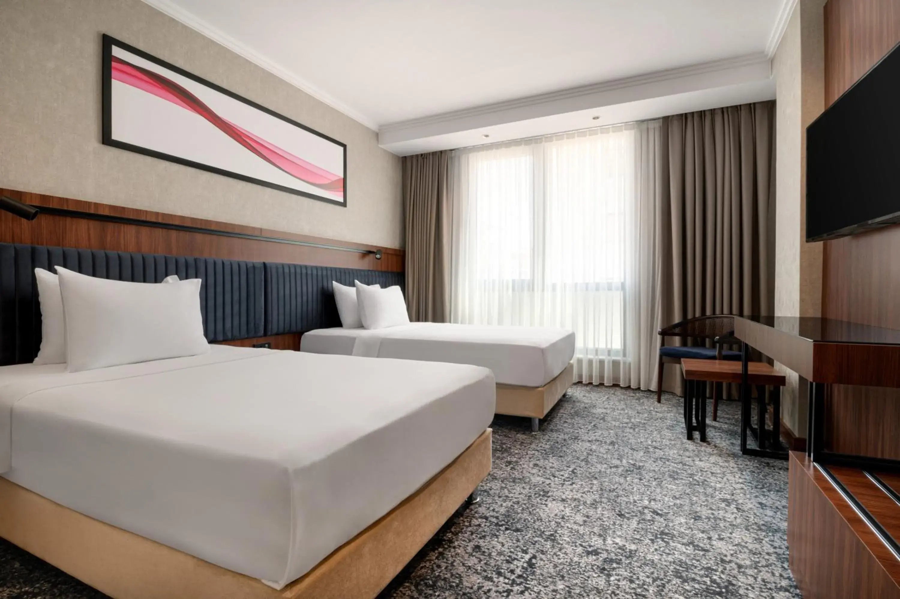 Deluxe Twin Room in Ramada by Wyndham Gaziantep Deluxe Twin Room in Ramada by Wyndham Gaziantep