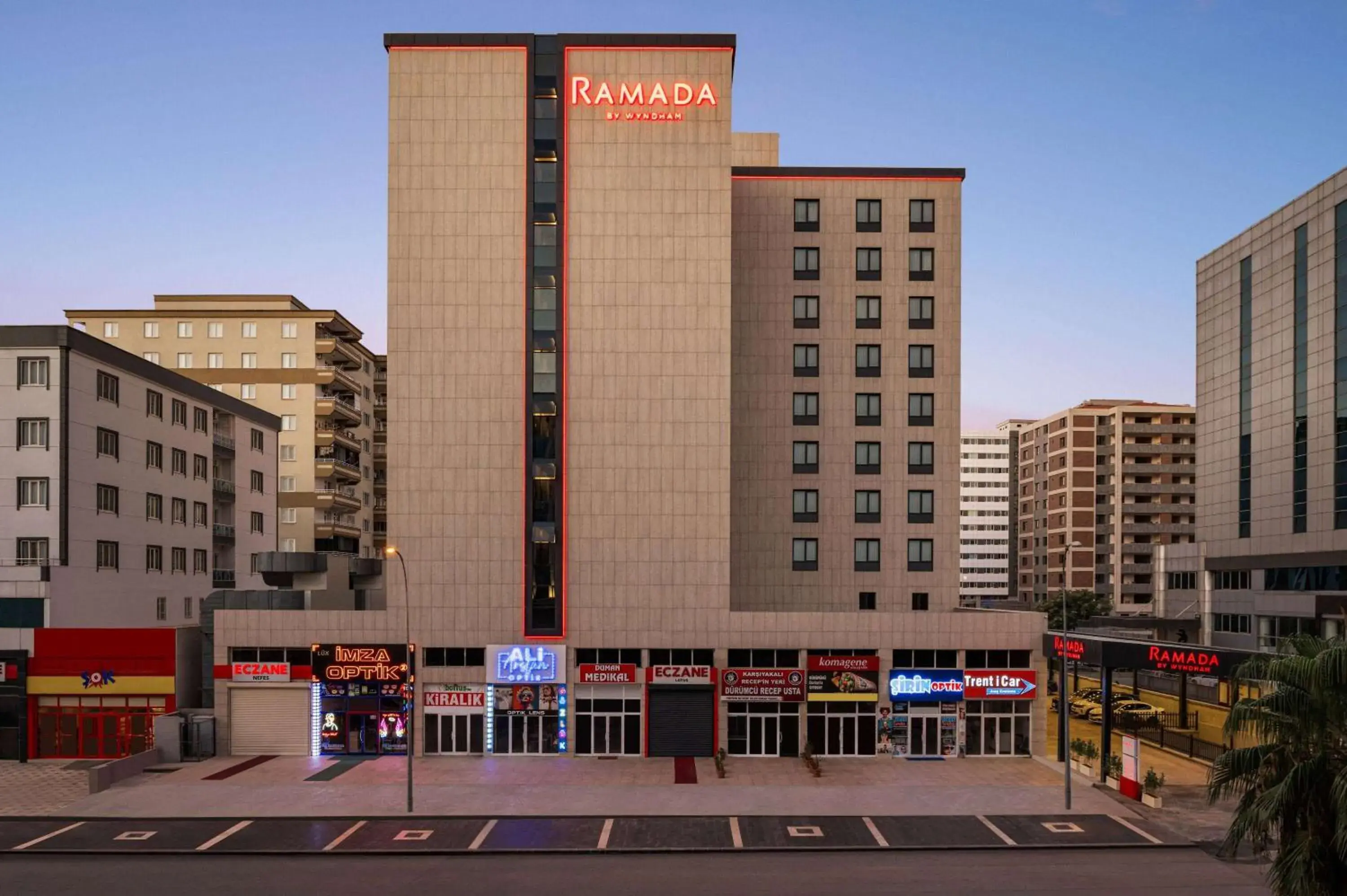 Property building in Ramada by Wyndham Gaziantep Property building in Ramada by Wyndham Gaziantep