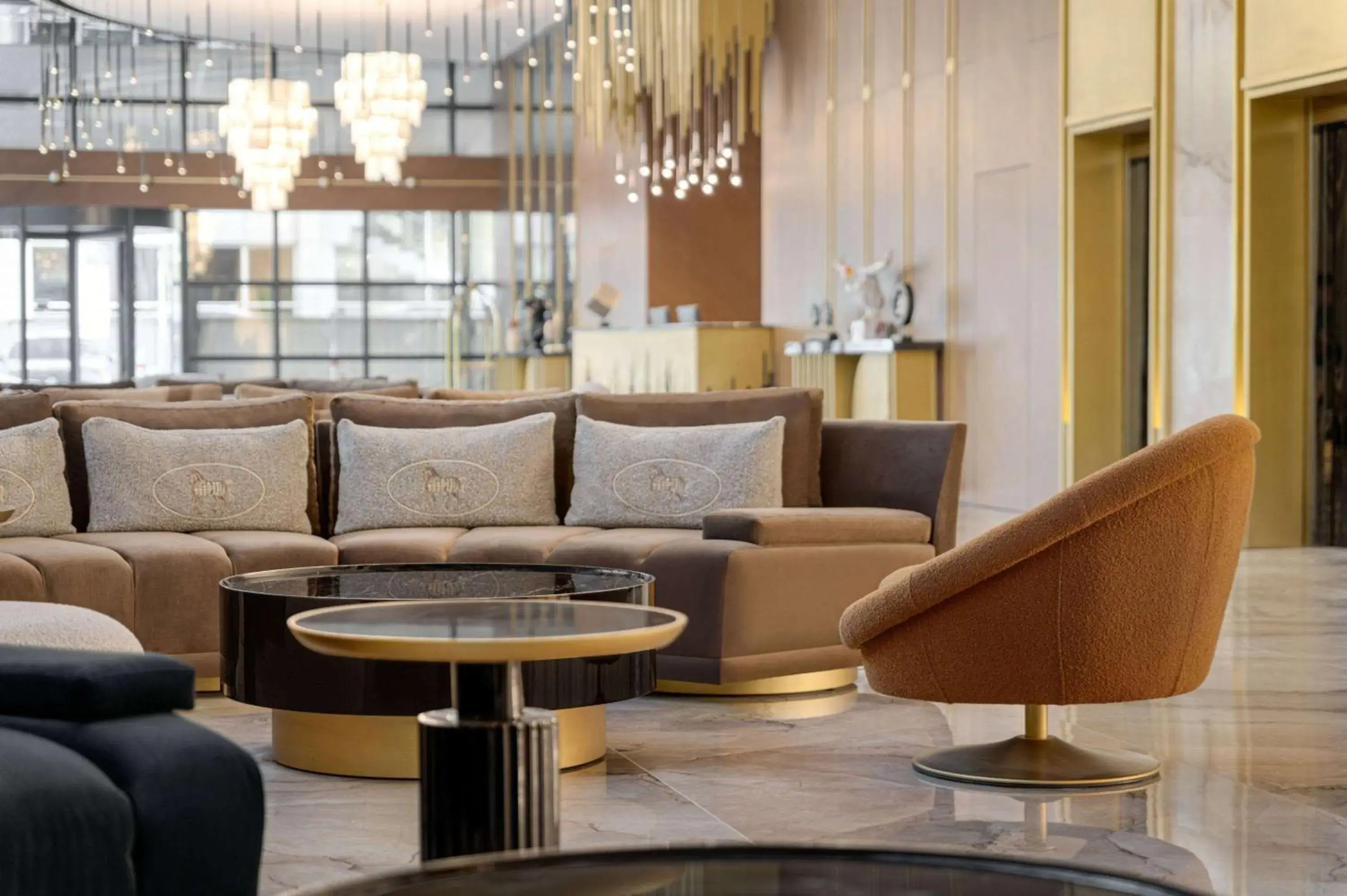 Lobby or reception in Ramada by Wyndham Gaziantep Lobby or reception in Ramada by Wyndham Gaziantep