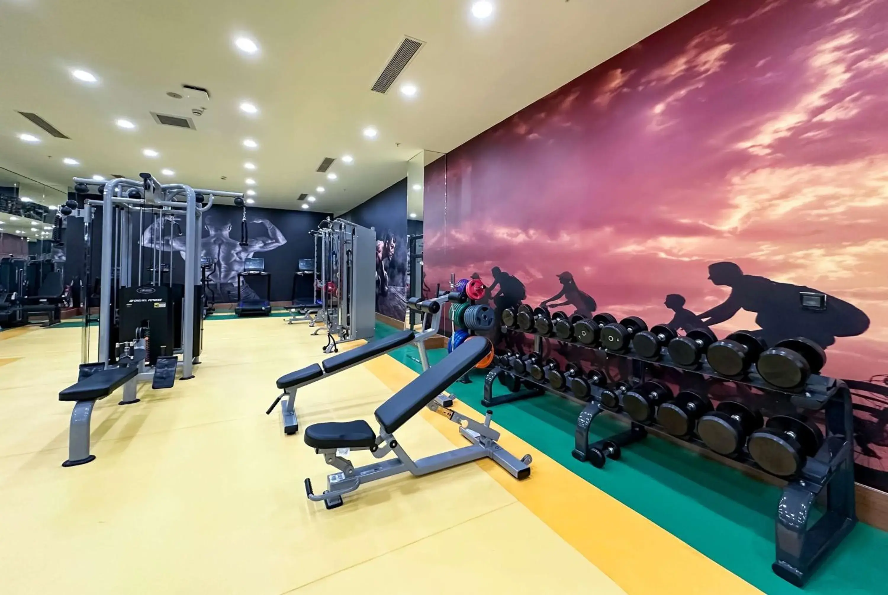 Fitness centre/facilities in Ramada by Wyndham Gaziantep Fitness centre/facilities in Ramada by Wyndham Gaziantep