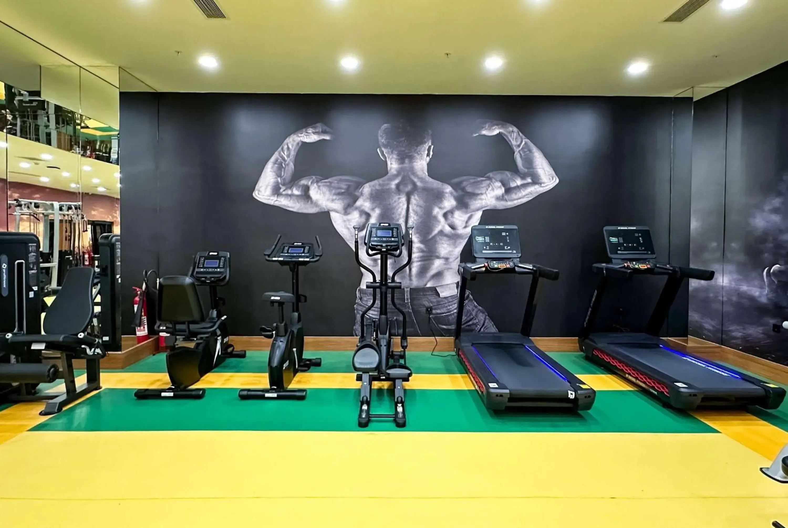 Fitness centre/facilities in Ramada by Wyndham Gaziantep Fitness centre/facilities in Ramada by Wyndham Gaziantep