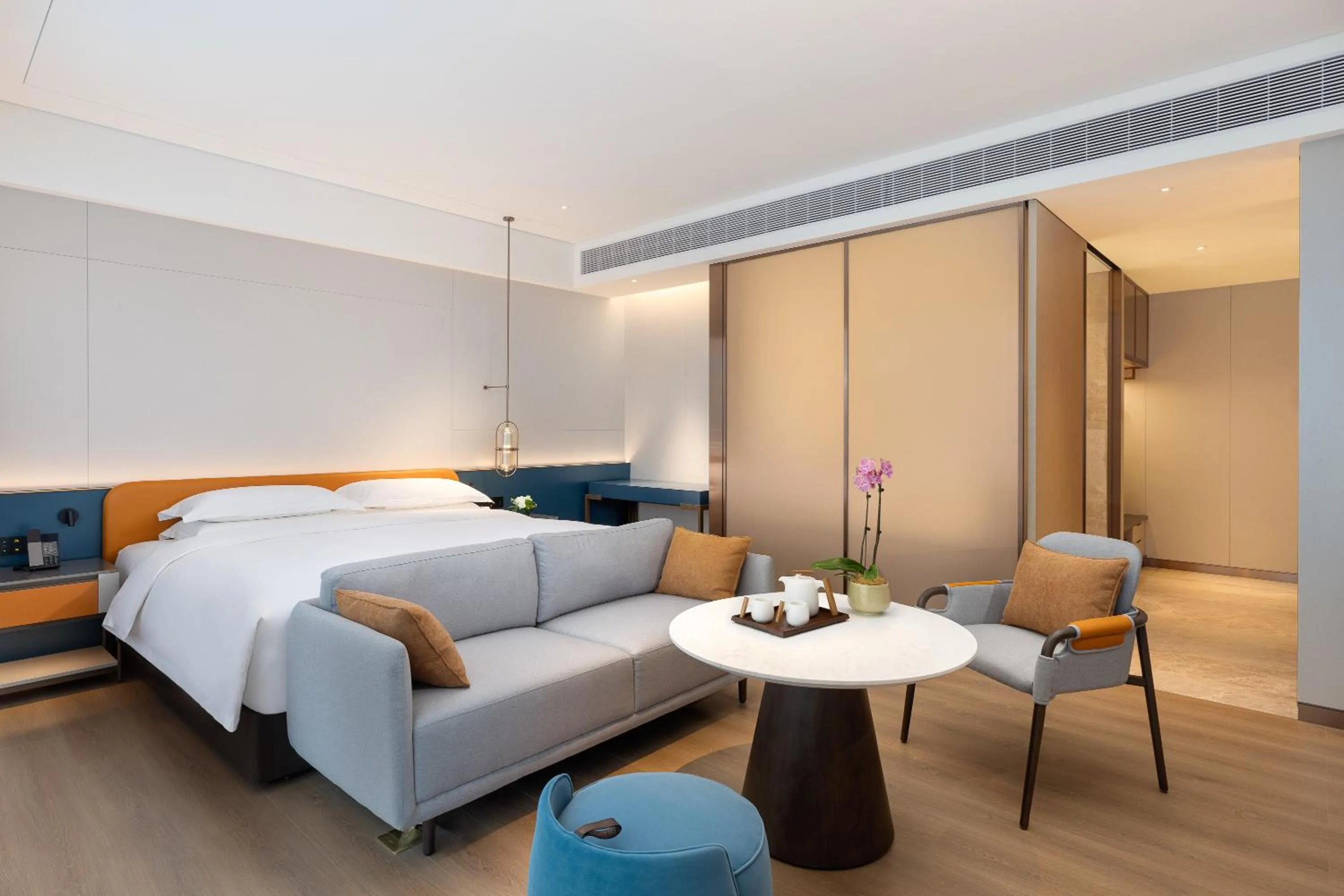 Bedroom, Bed in The Perennial Tianjin, A Jdv By Hyatt Hotel
