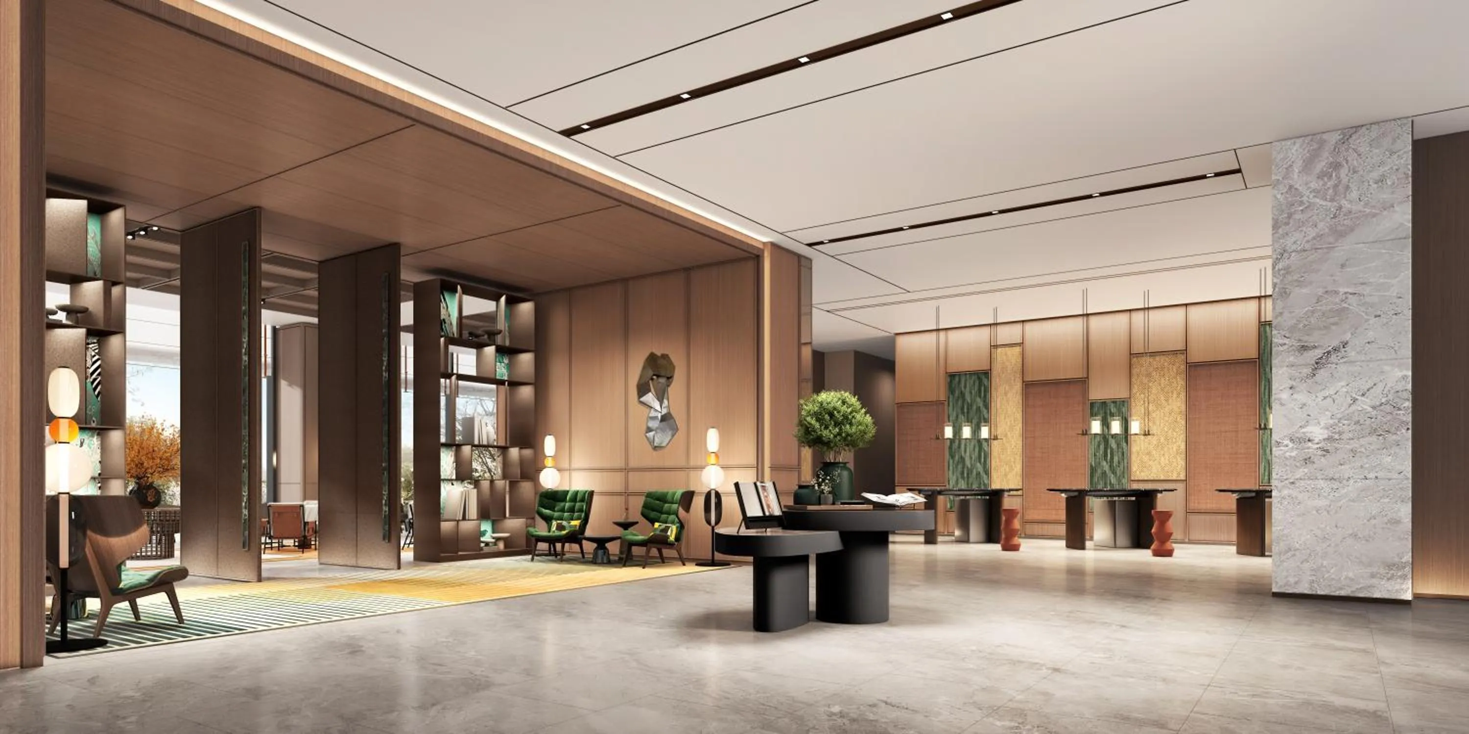 Lobby or reception in The Perennial Tianjin, A Jdv By Hyatt Hotel