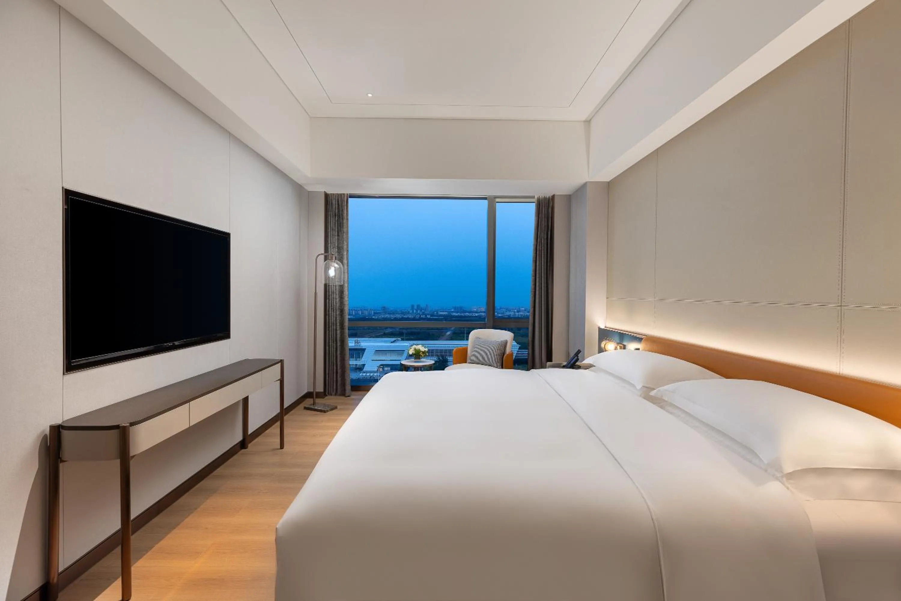 Bed in The Perennial Tianjin, A Jdv By Hyatt Hotel