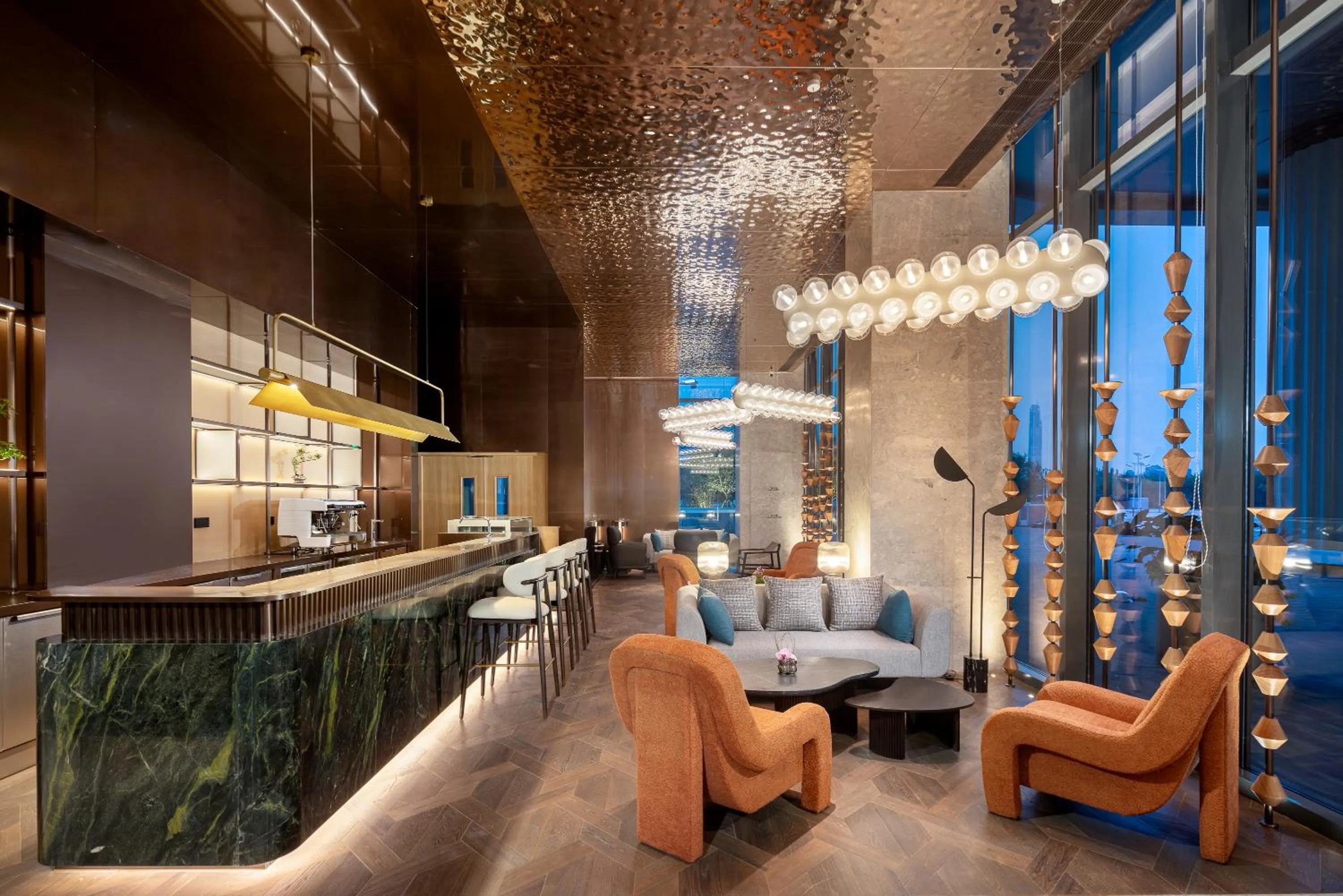 Lounge or bar in The Perennial Tianjin, A Jdv By Hyatt Hotel