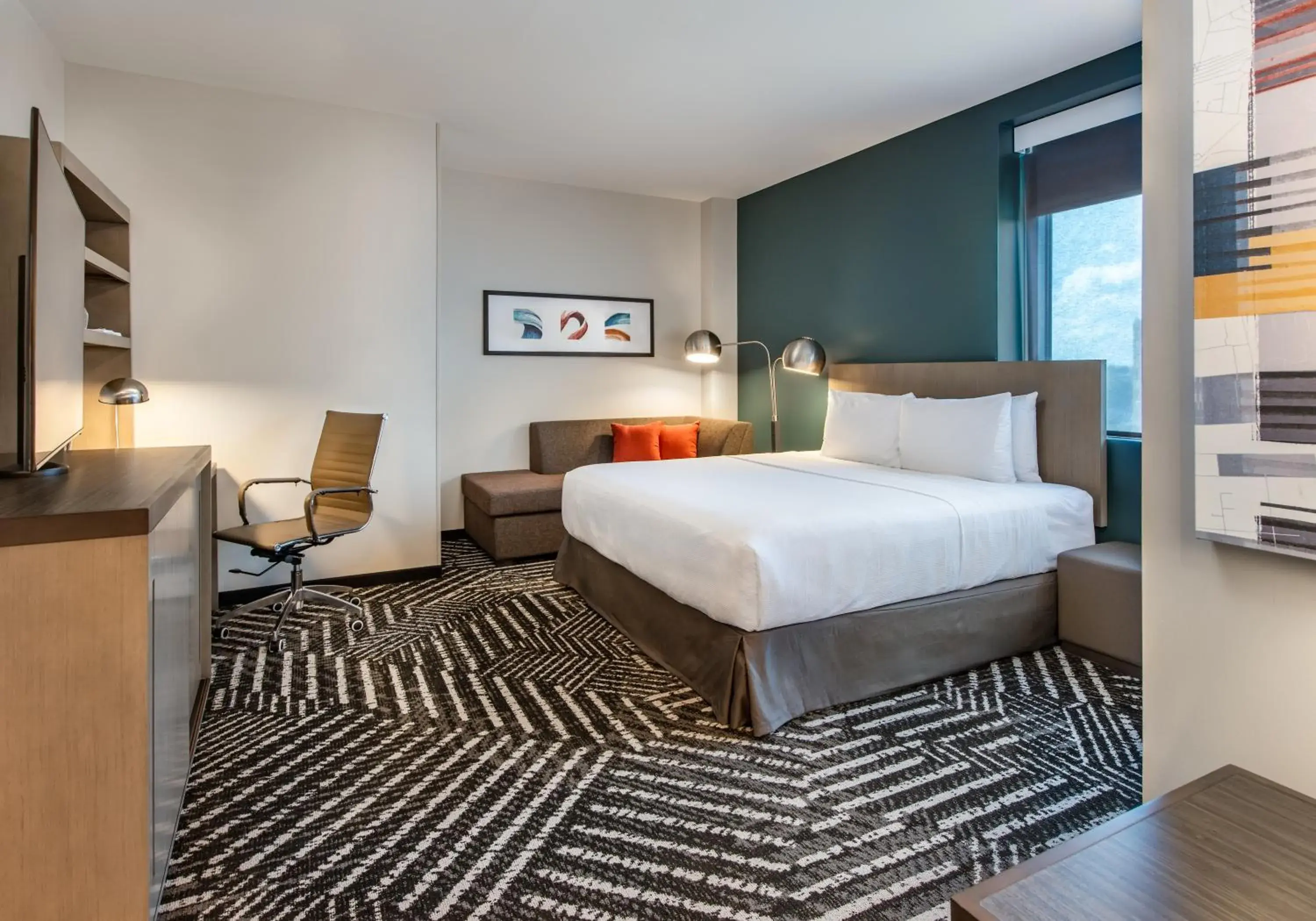 King Room with Bath Tub - Mobility Accessible in Hyatt House Bwi Airport/Baltimore King Room with Bath Tub - Mobility Accessible in Hyatt House Bwi Airport/Baltimore