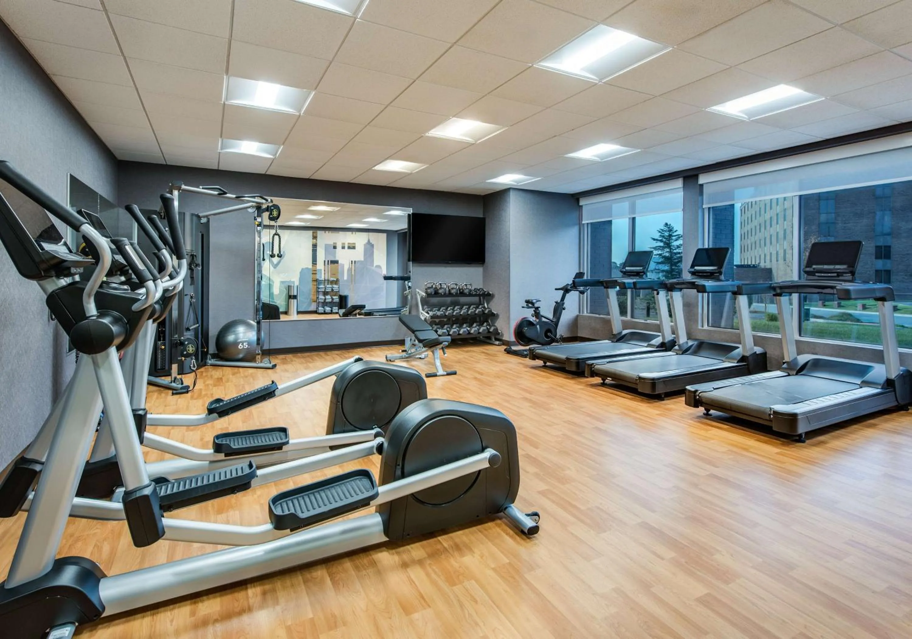 Fitness centre/facilities in Hyatt House Bwi Airport/Baltimore
