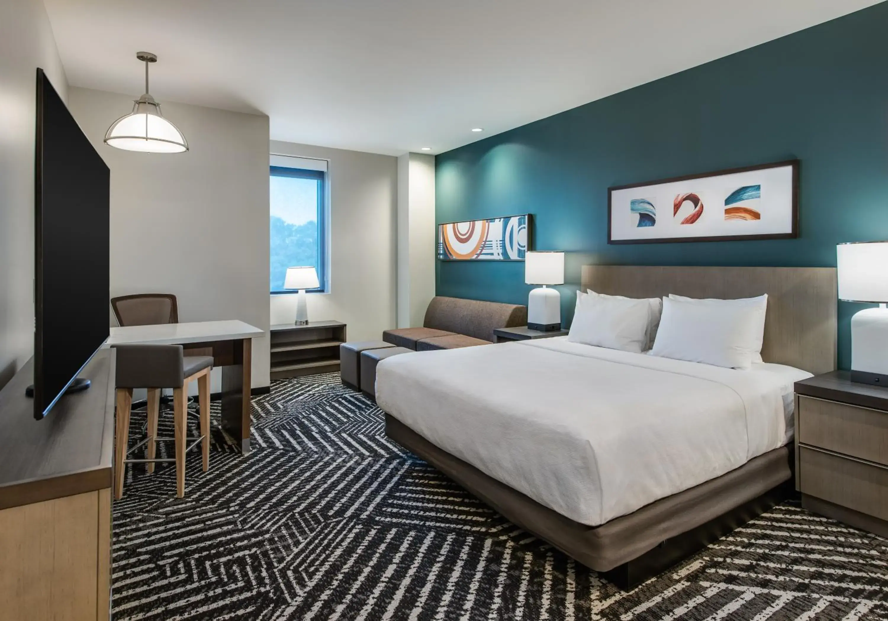 Bedroom, Bed in Hyatt House Bwi Airport/Baltimore Bedroom, Bed in Hyatt House Bwi Airport/Baltimore