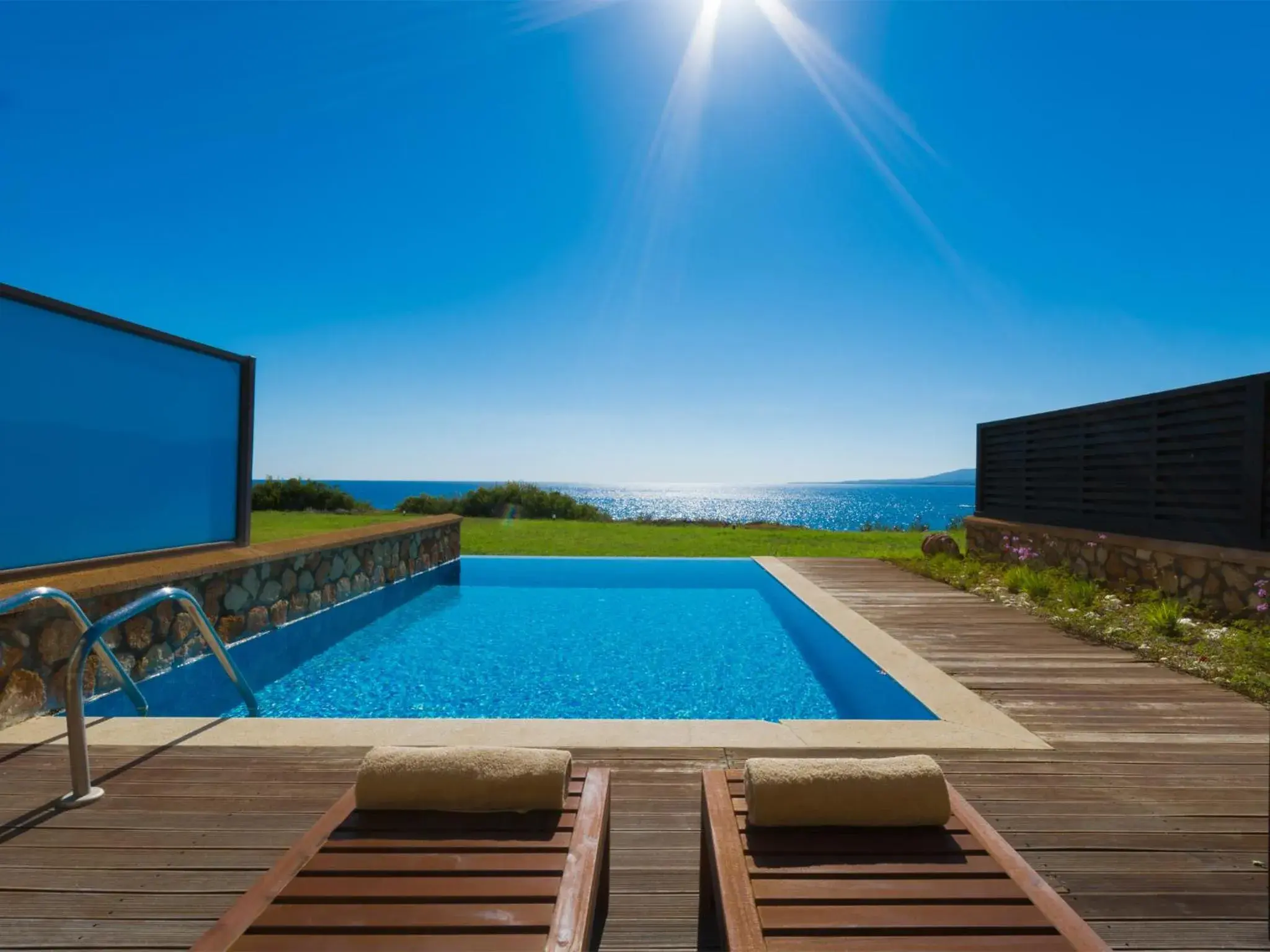 Swimming pool in Al Mare Villas Swimming pool in Al Mare Villas