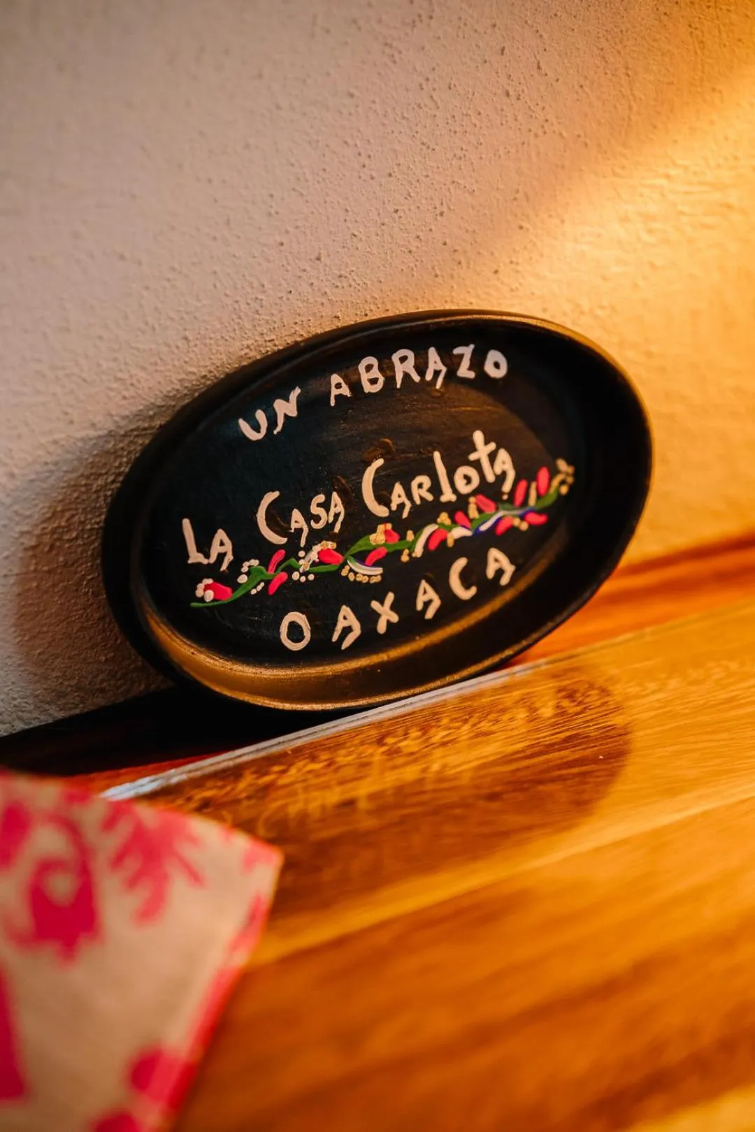 Decorative detail in La Casa Carlota