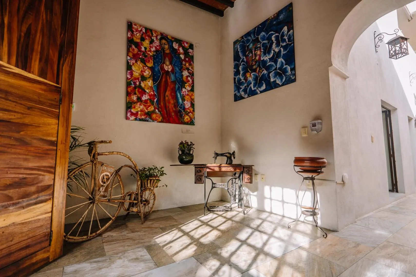Patio in La Casa Carlota
