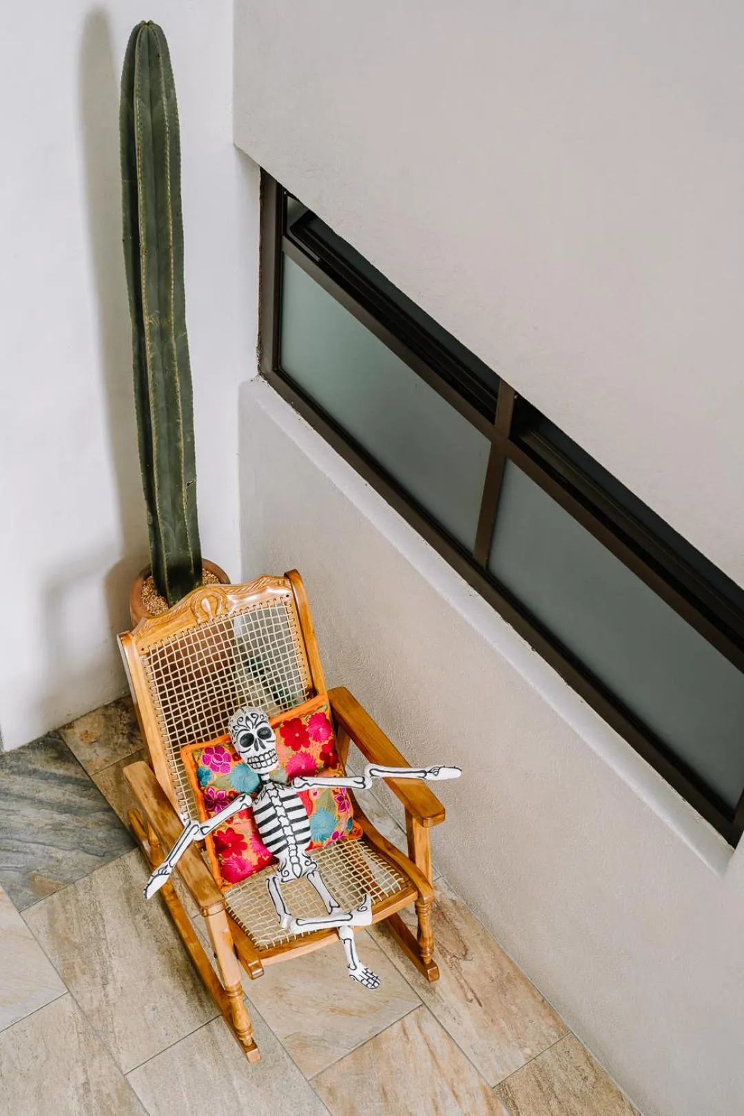 Seating area in La Casa Carlota