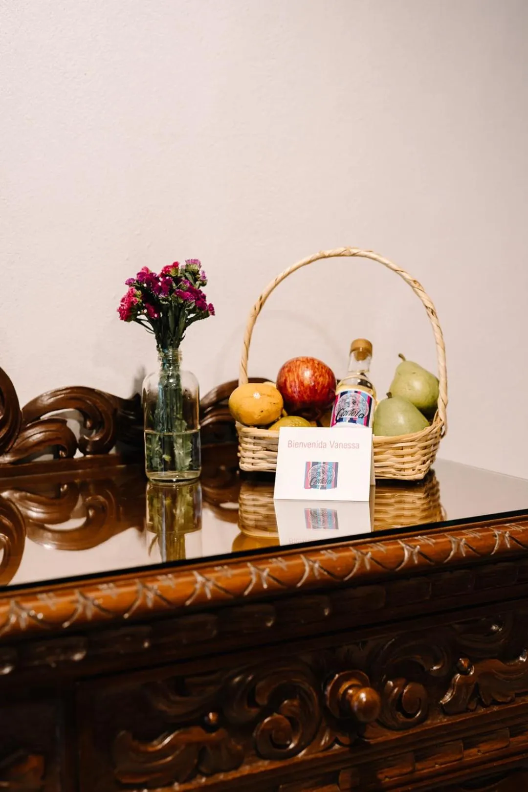 Food and drinks in La Casa Carlota