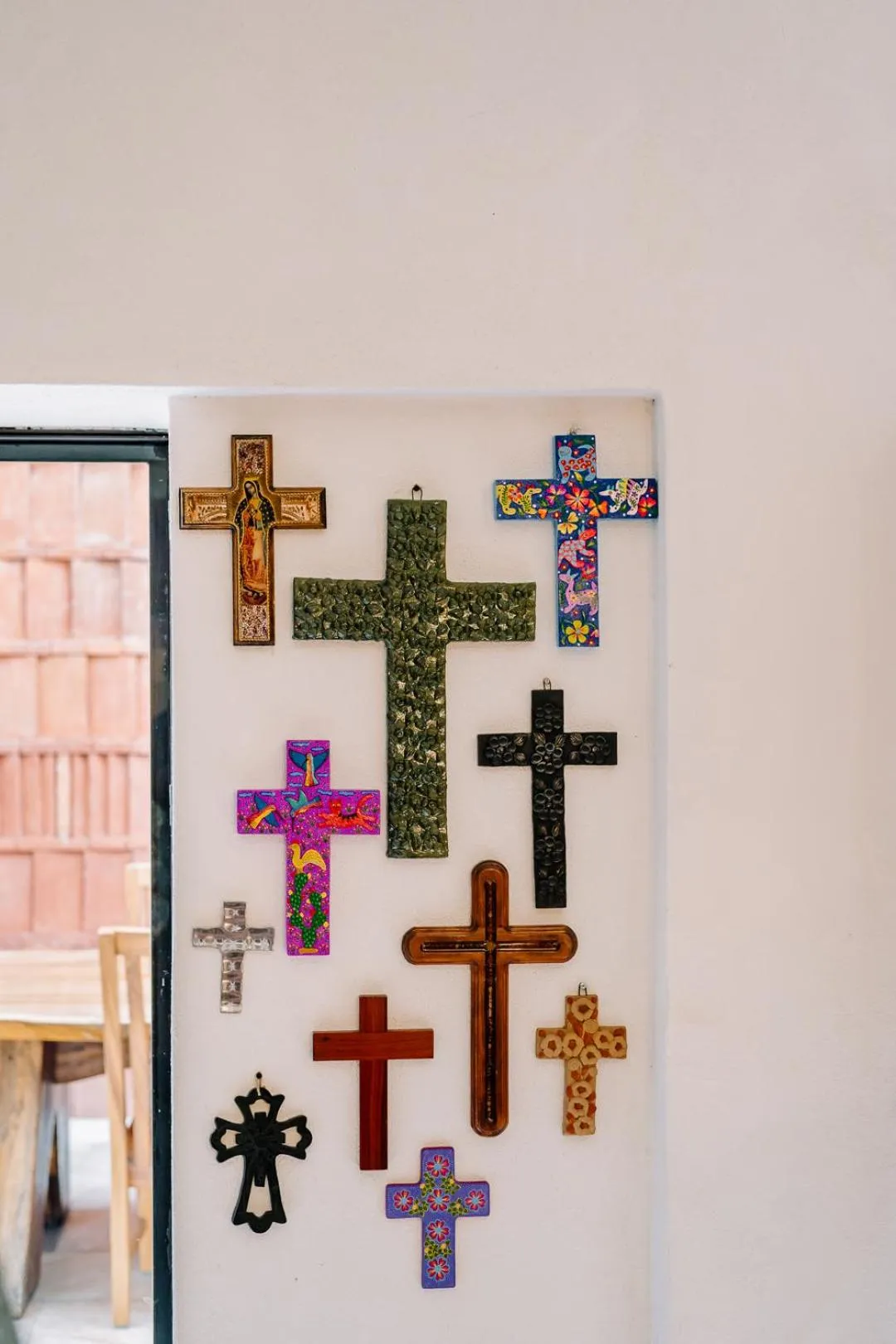 Decorative detail in La Casa Carlota