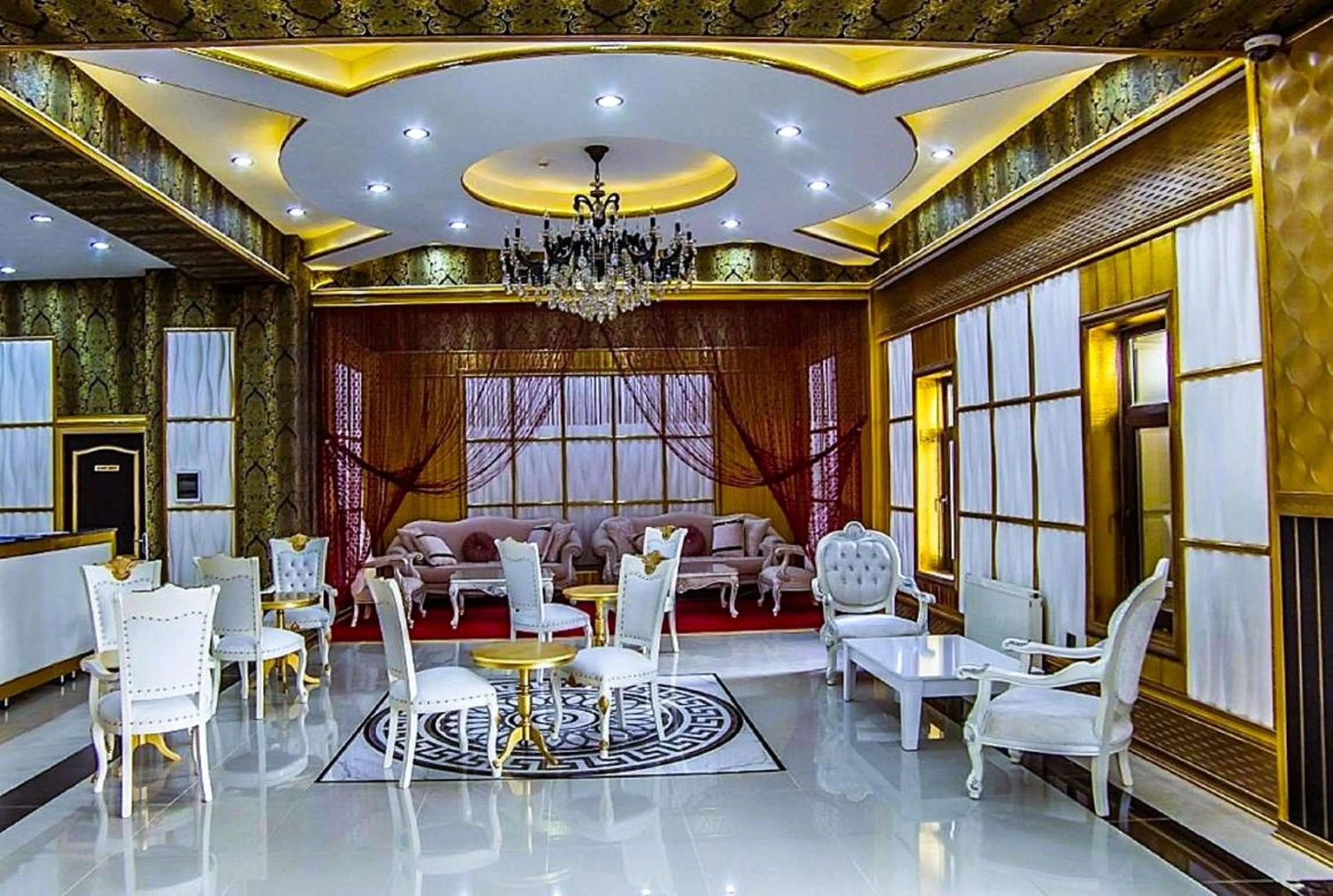 Seating area in Amazon Hotel - Free Massage