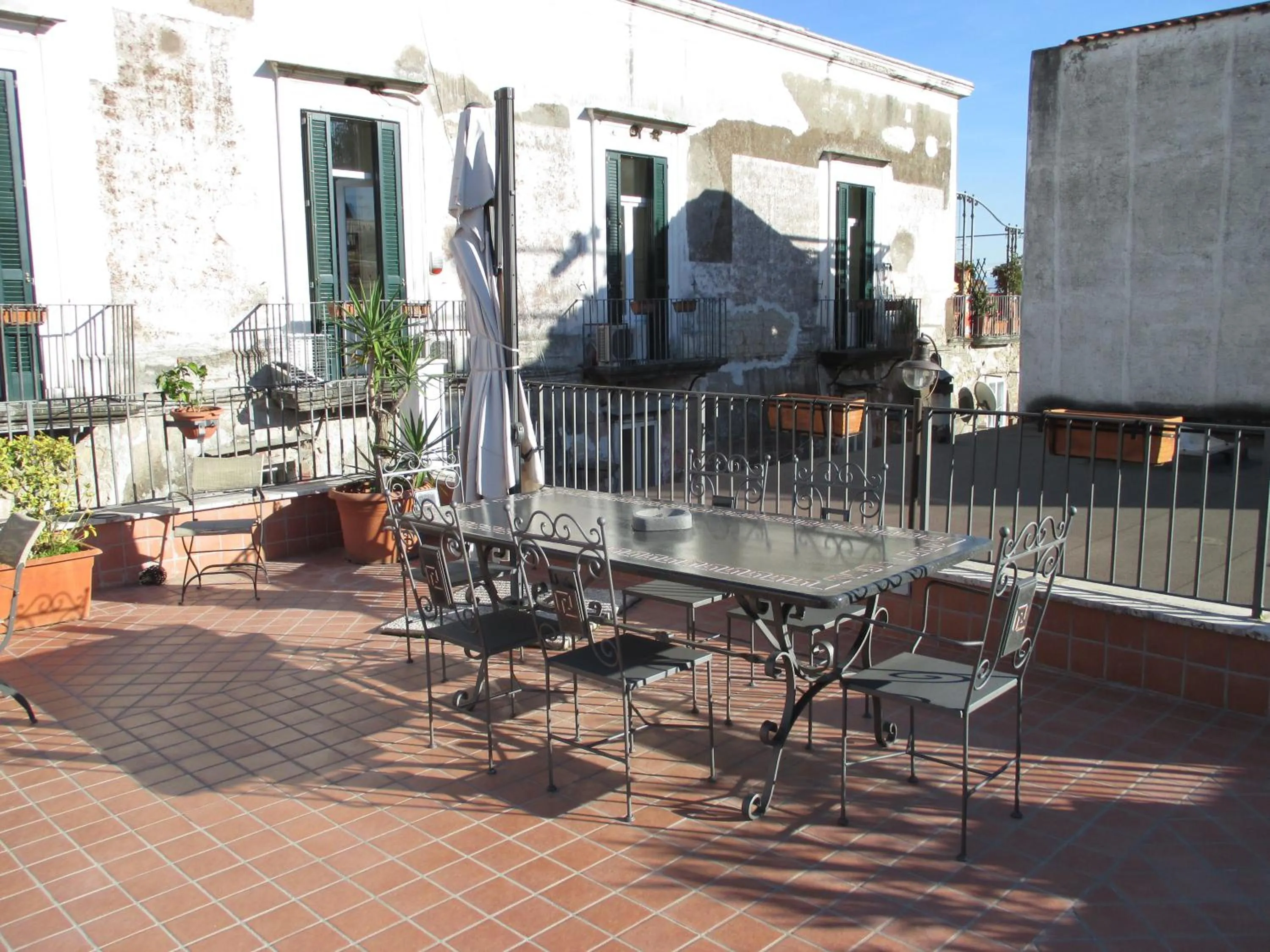 Balcony/Terrace in B&B Nilo
