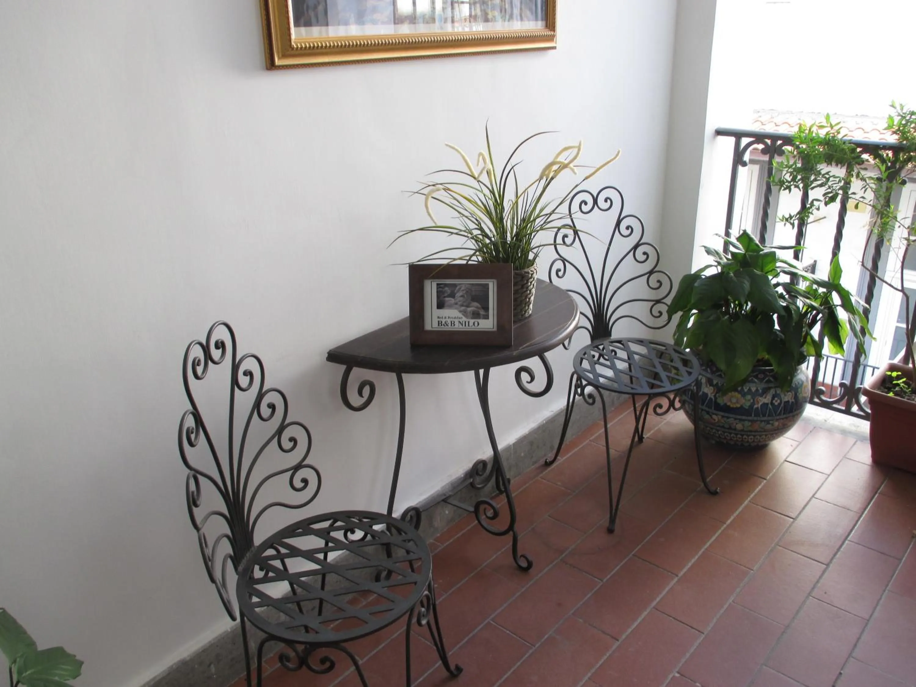 Lobby or reception in B&B Nilo