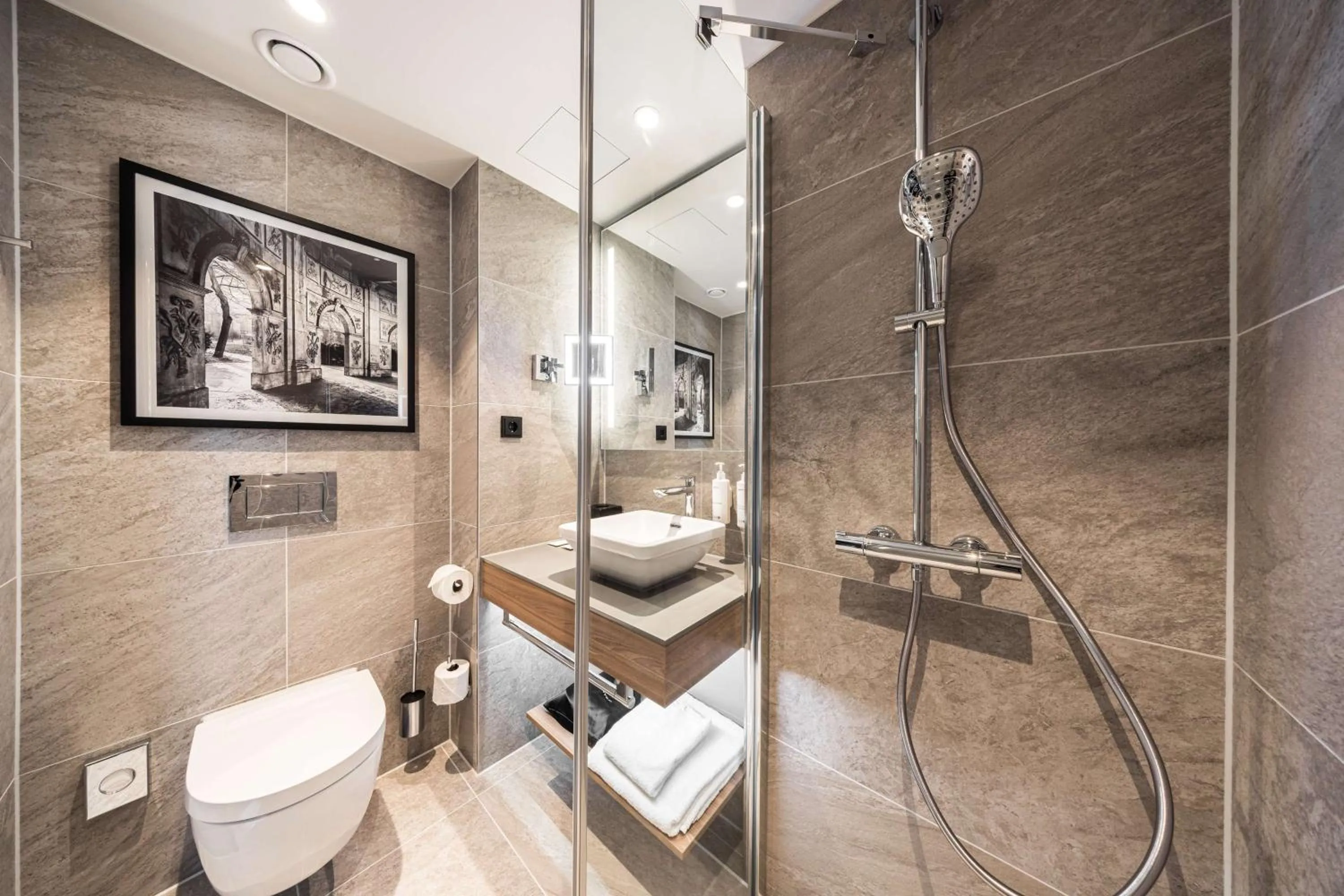 Bathroom in Radisson Hotel Leipzig