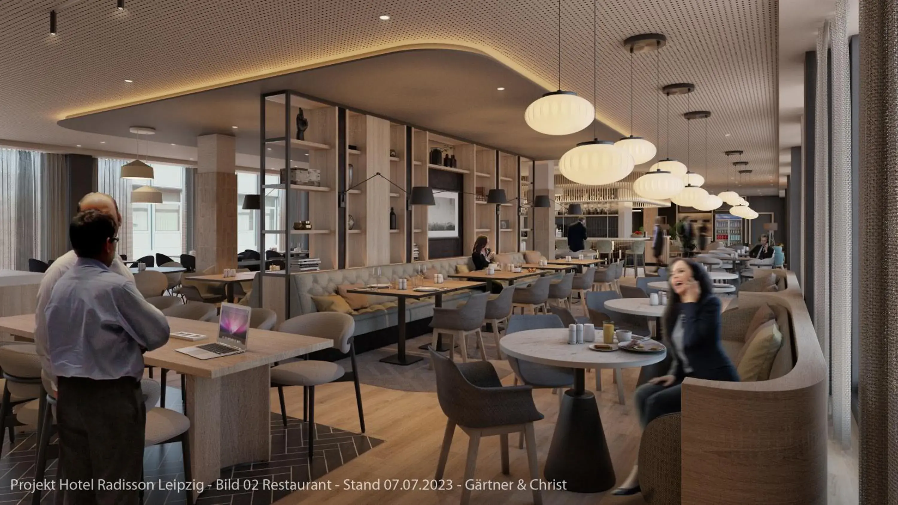 Restaurant/places to eat in Radisson Hotel Leipzig Restaurant/places to eat in Radisson Hotel Leipzig