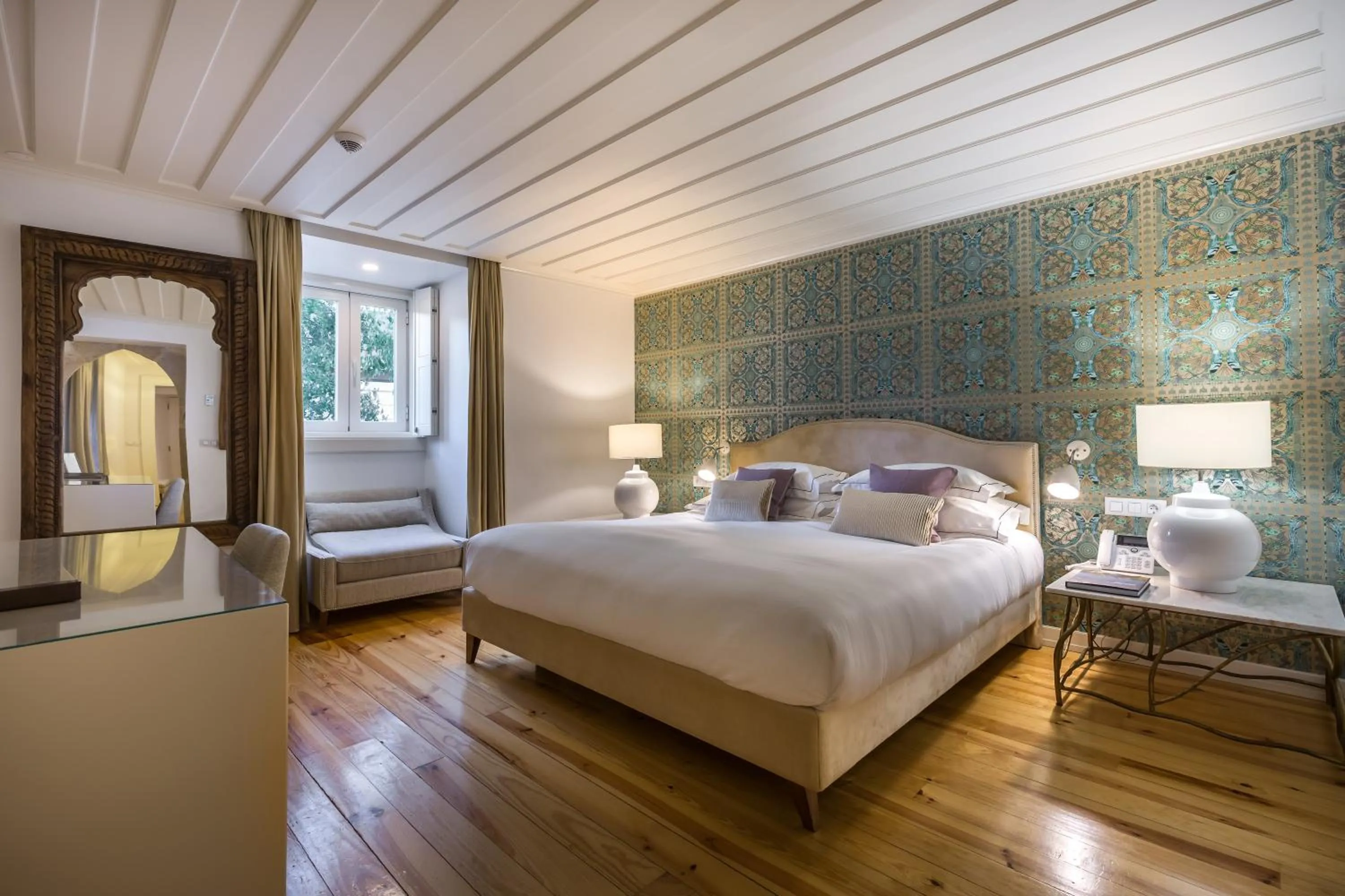 Bedroom, Bed in Santiago de Alfama - Boutique Hotel