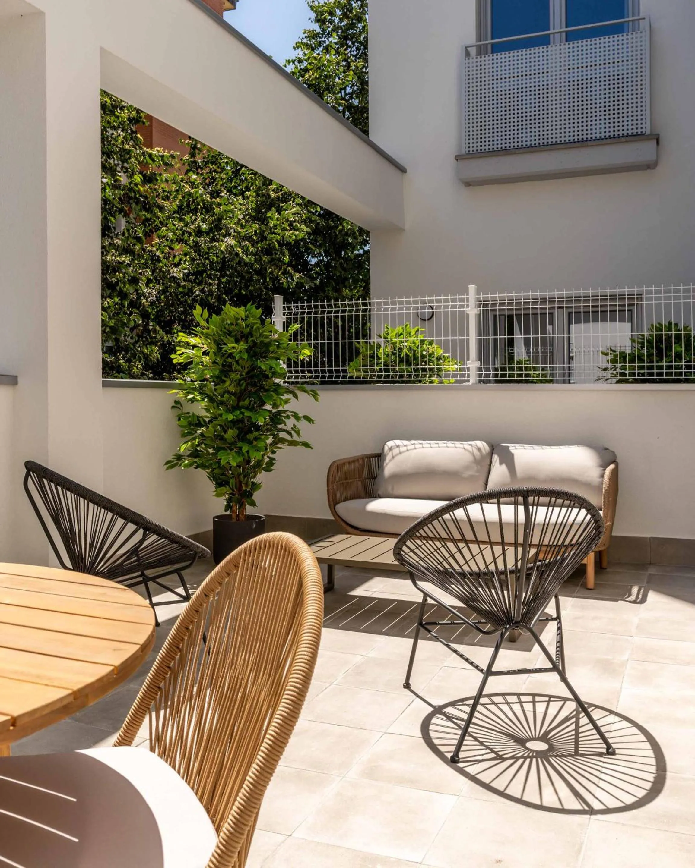 Patio in Limehome Oviedo Calle Postigo Bajo