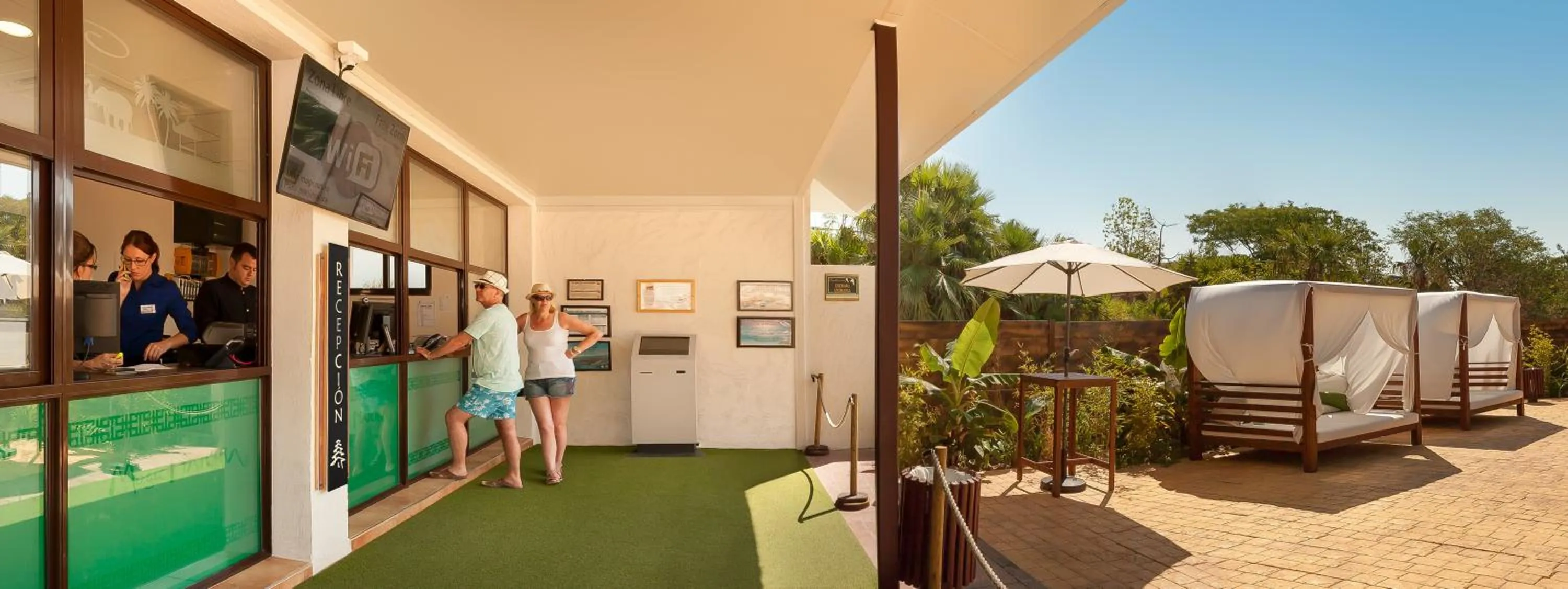 Area and facilities in Magic Natura Resort