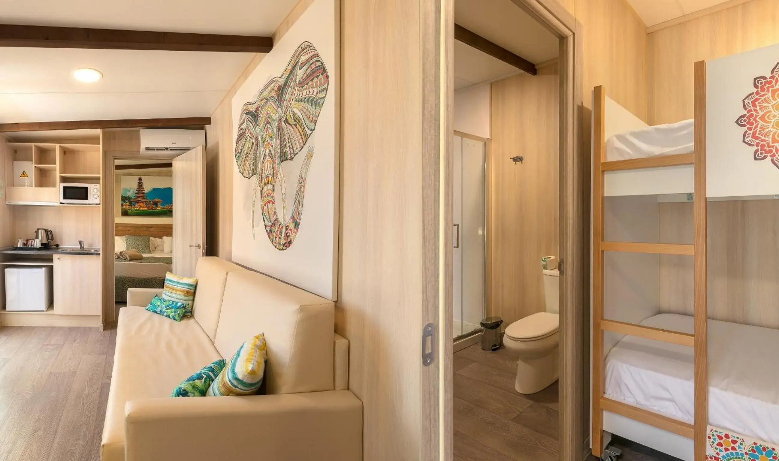 Decorative detail, Bed in Magic Natura Resort Decorative detail, Bed in Magic Natura Resort