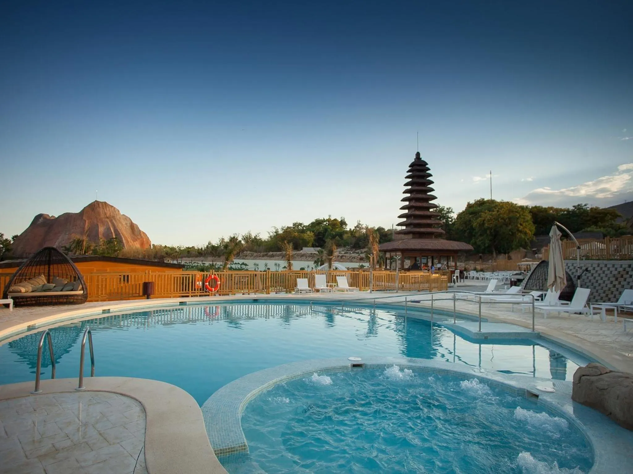 Swimming pool in Magic Natura Resort
