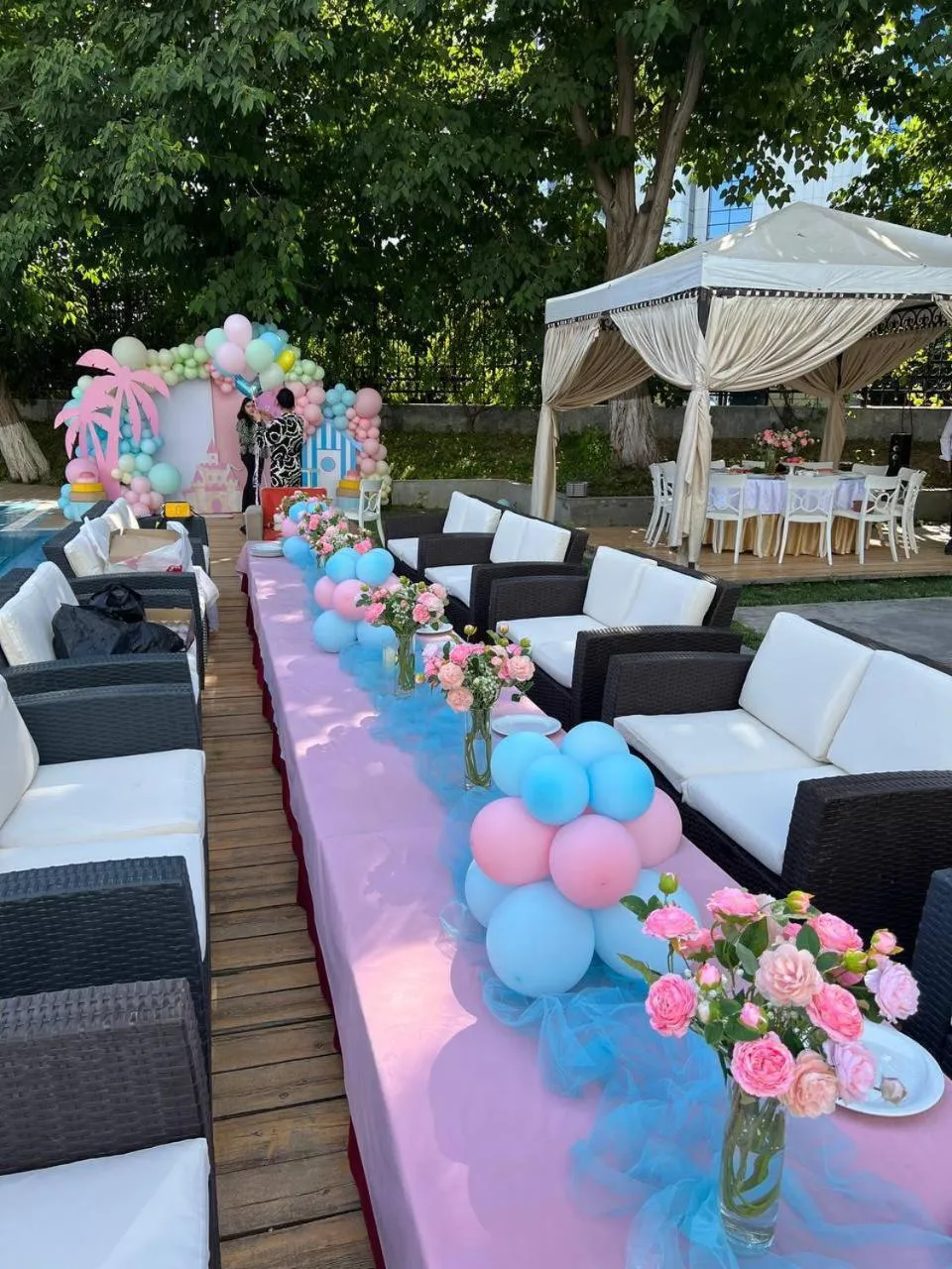 Garden in City Palace Hotel Tashkent