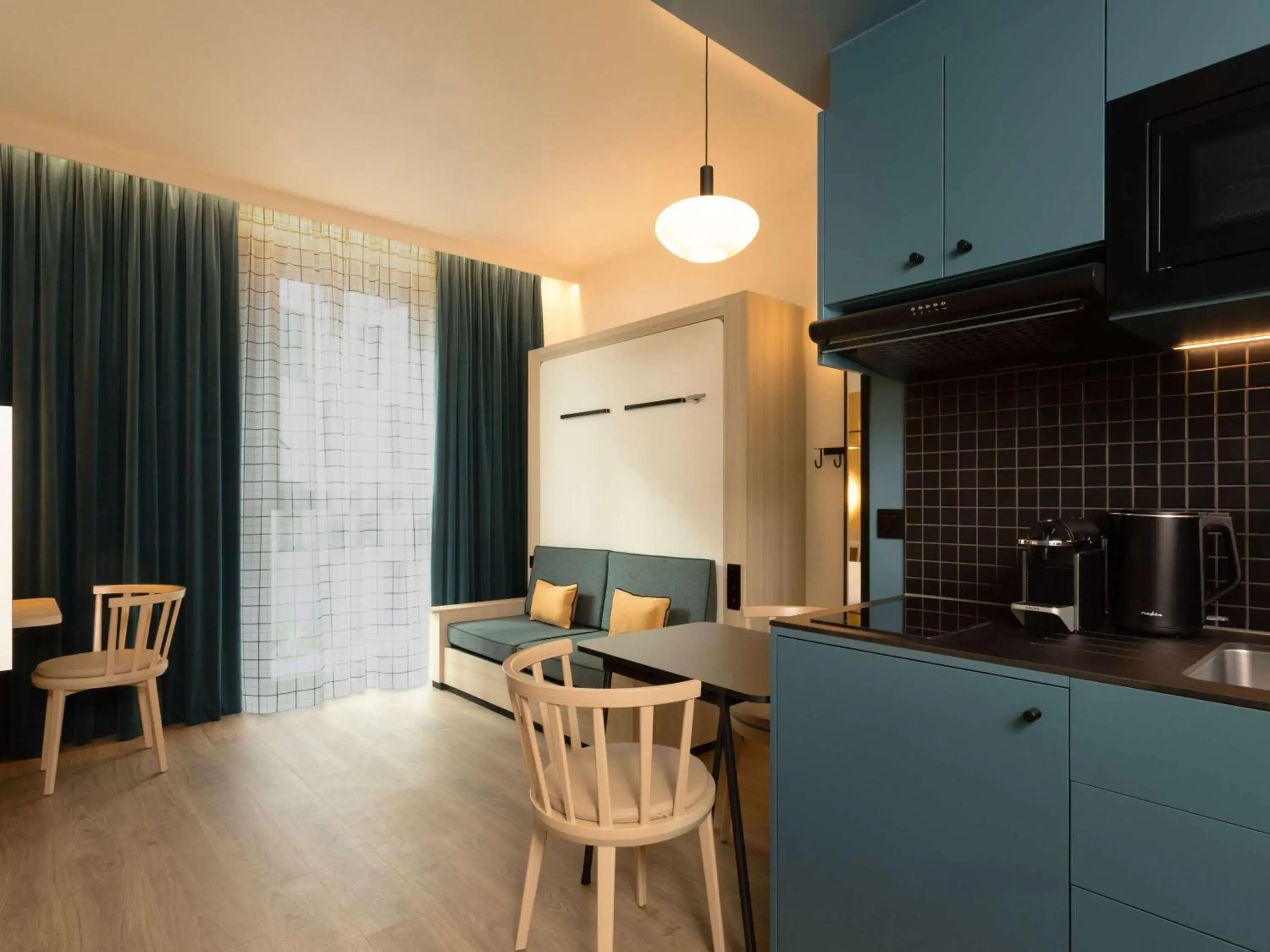 Bedroom in Aparthotel Adagio Access Brussels Airport Bedroom in Aparthotel Adagio Access Brussels Airport