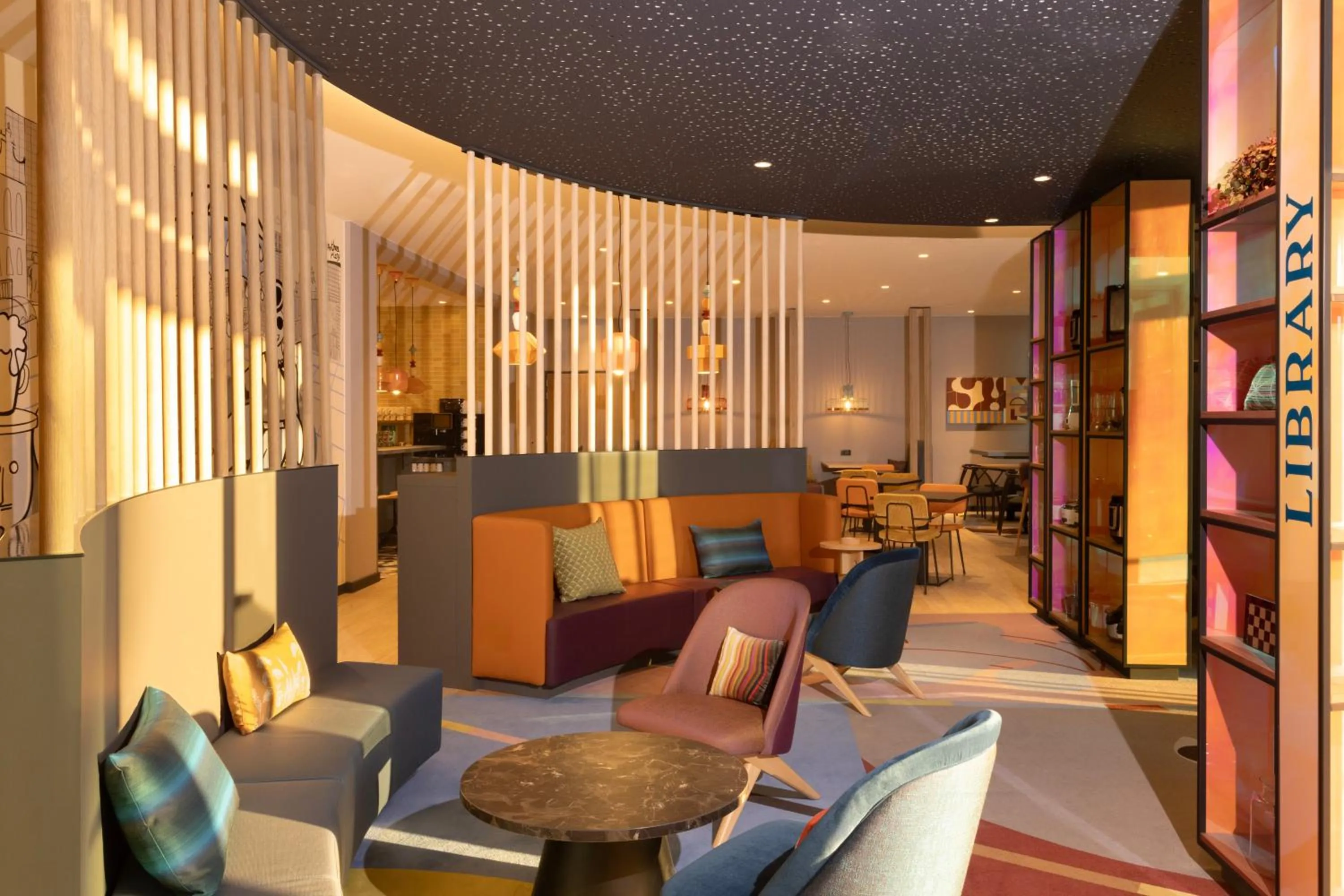 Communal lounge/ TV room in Aparthotel Adagio Access Brussels Airport