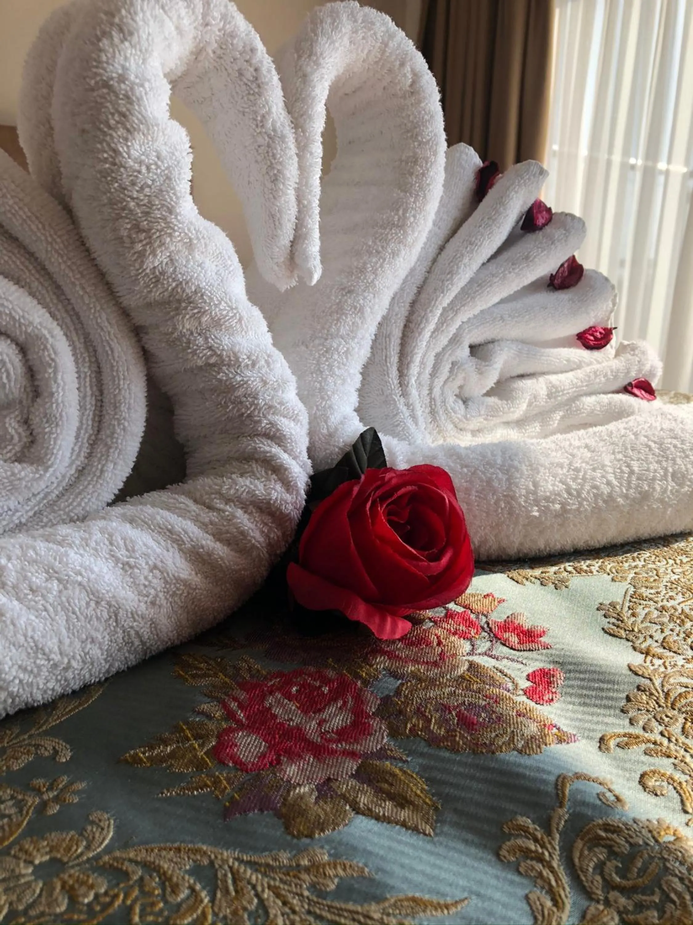 towels, Bed in Bude Ortaköy