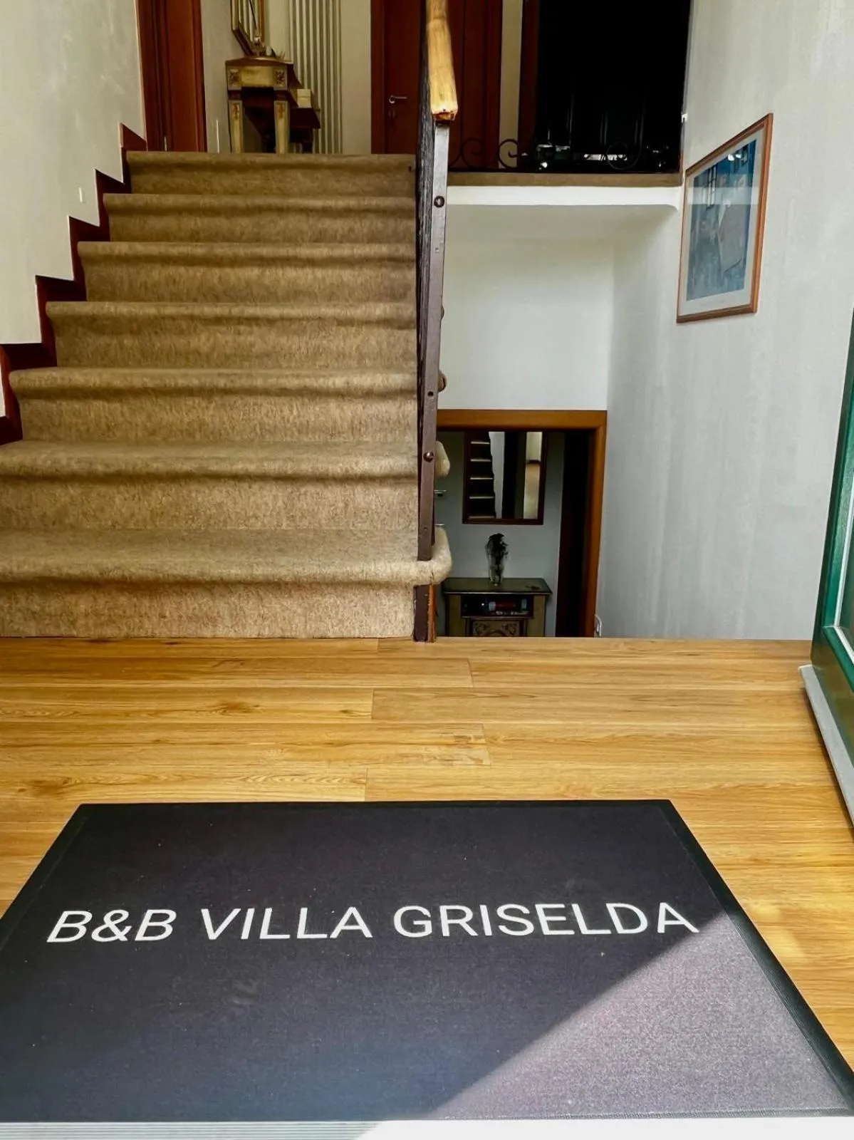Text overlay in B&B Villa Griselda
