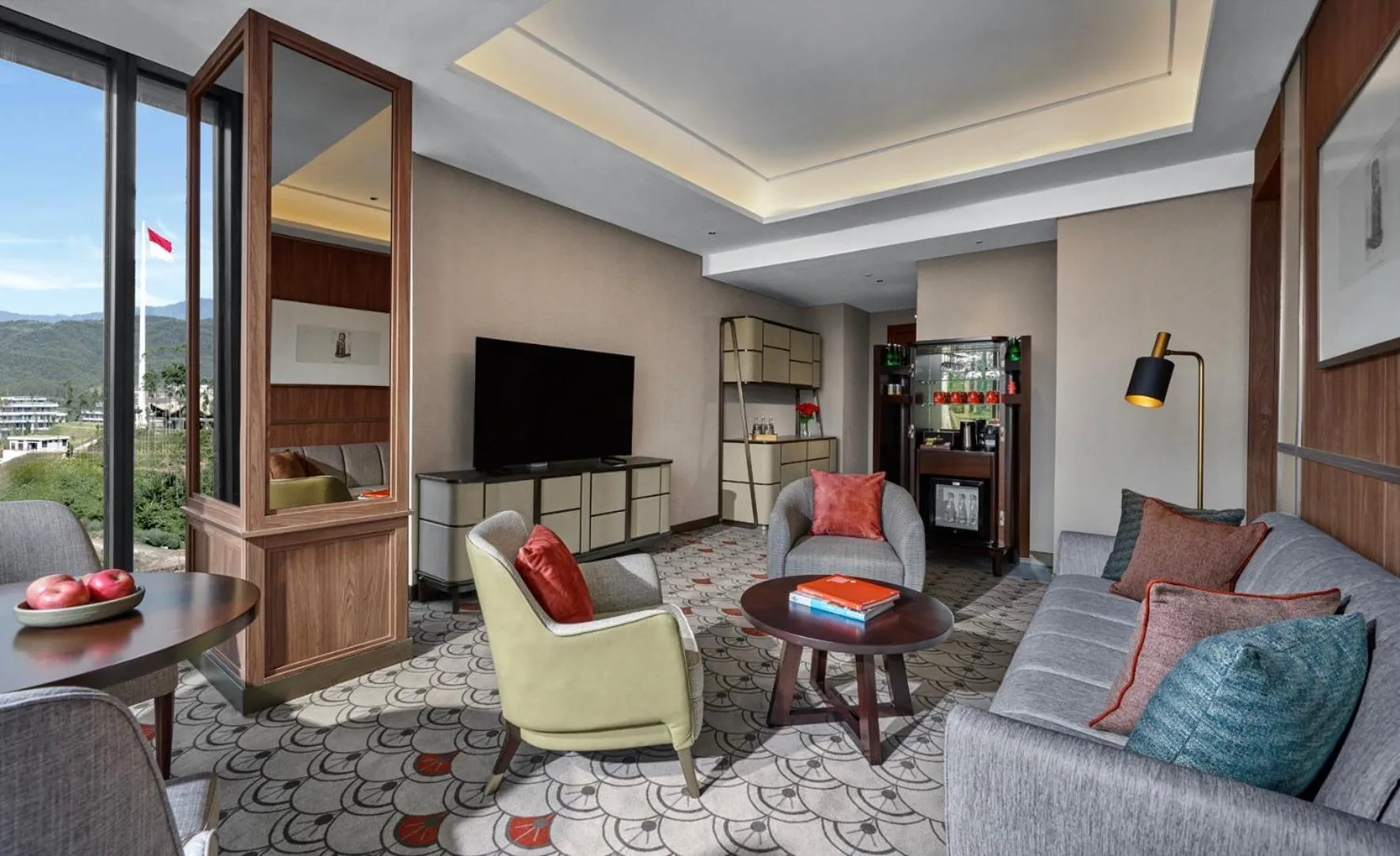 Living room in Swissôtel Nusantara