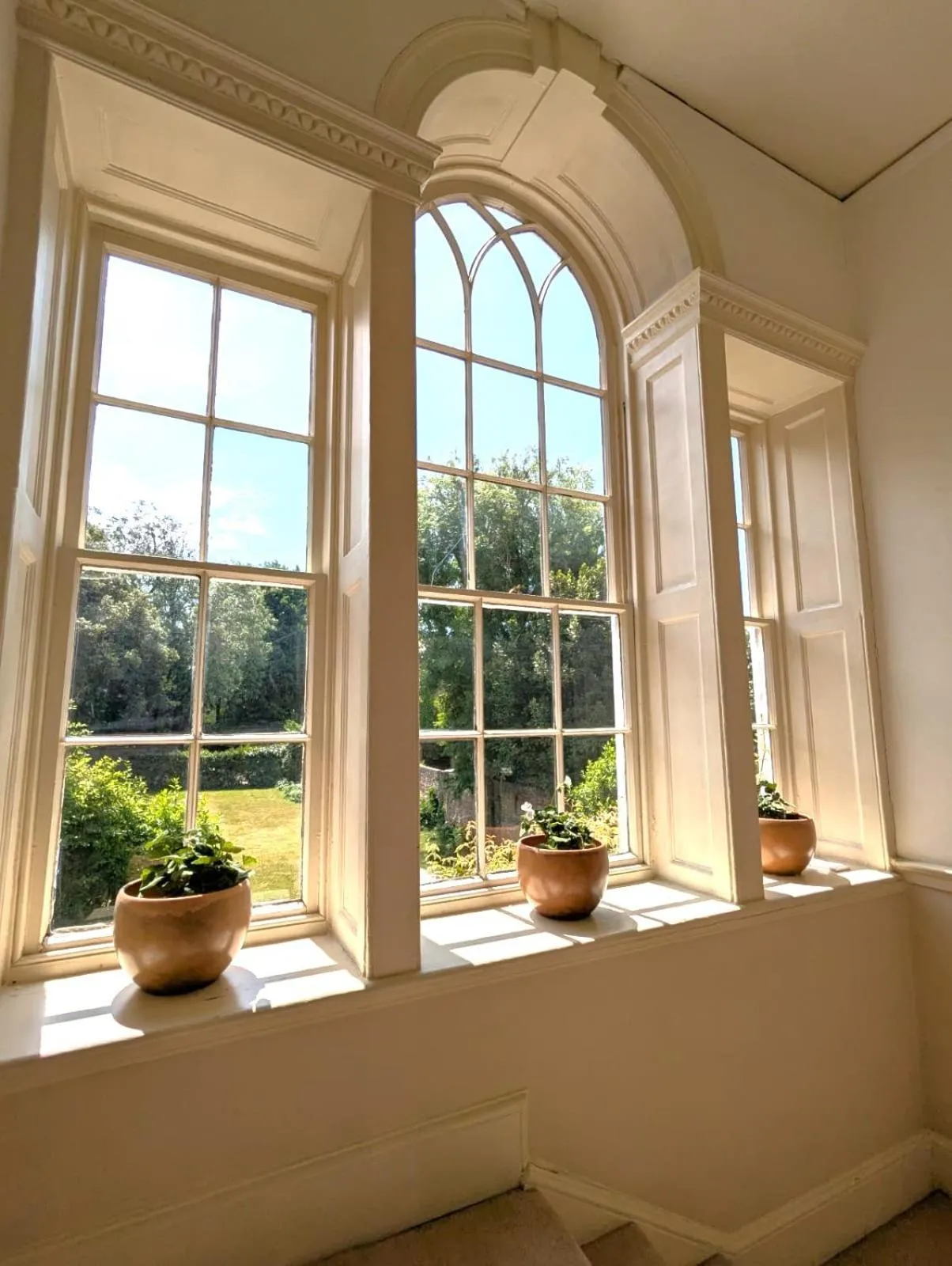 Garden in East Pallant Bed and Breakfast, Located in Large Georgian Townhouse in Central Chichester