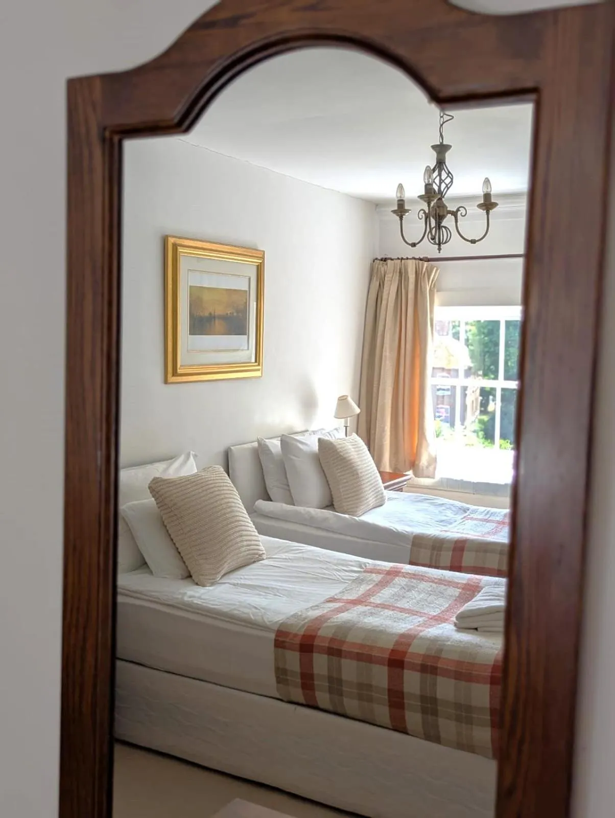 Bedroom, Bed in East Pallant Bed and Breakfast, Located in Large Georgian Townhouse in Central Chichester