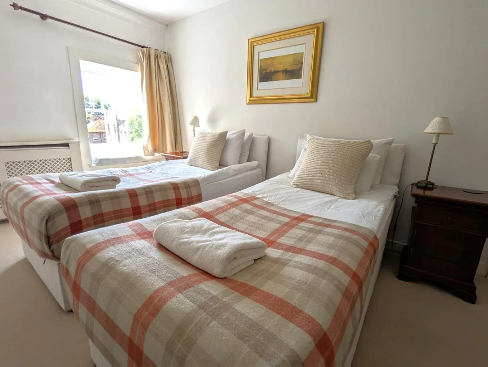 Bed in East Pallant Bed and Breakfast, Located in Large Georgian Townhouse in Central Chichester