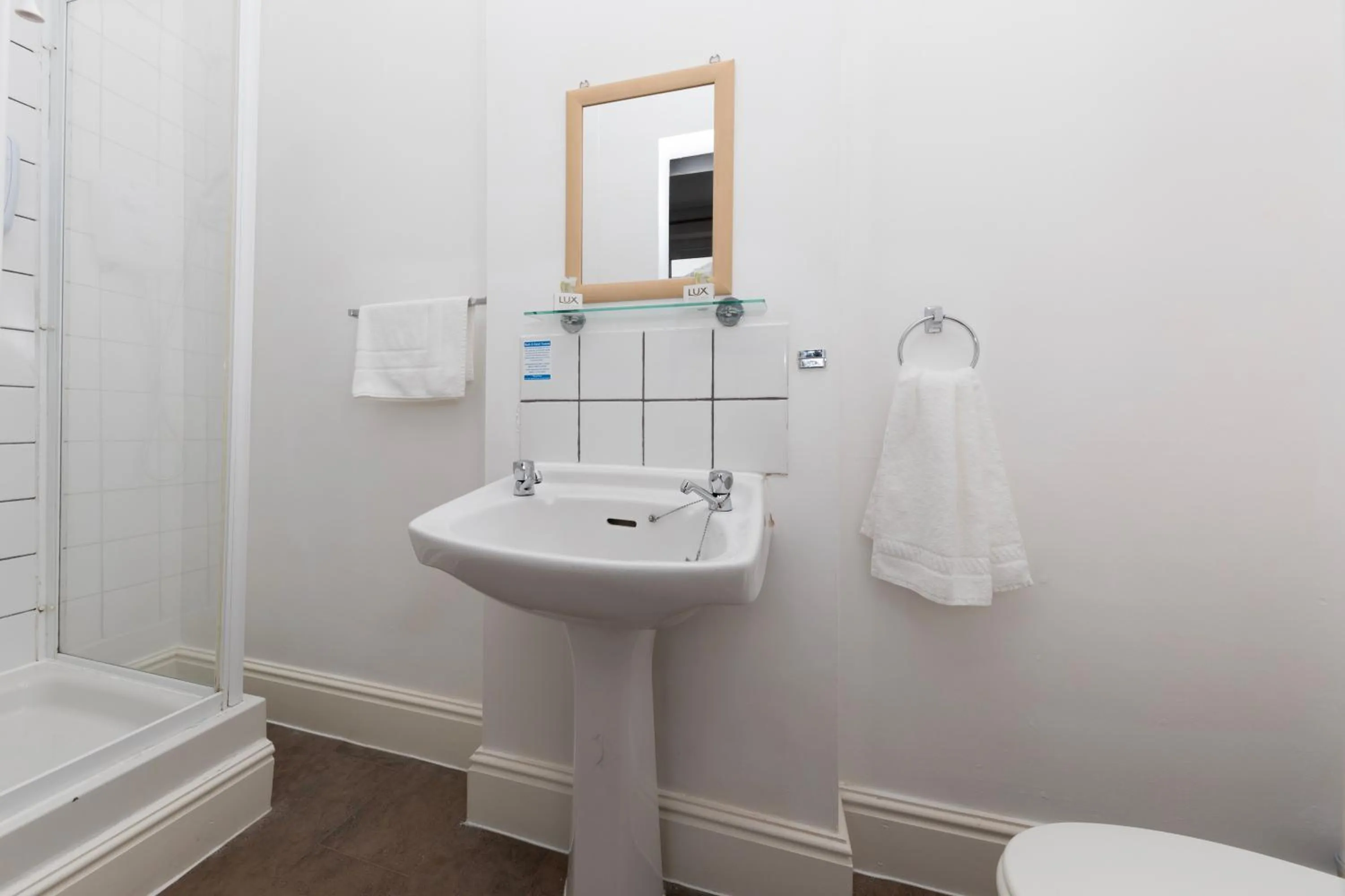 Bathroom in The Manor Hotel